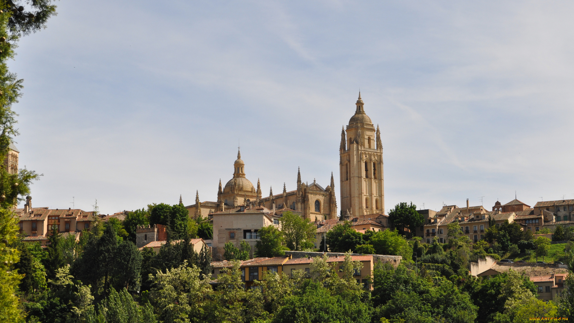 segovia, spain, города, католические, соборы, костелы, аббатства, сеговия, cathedral, испания, собор