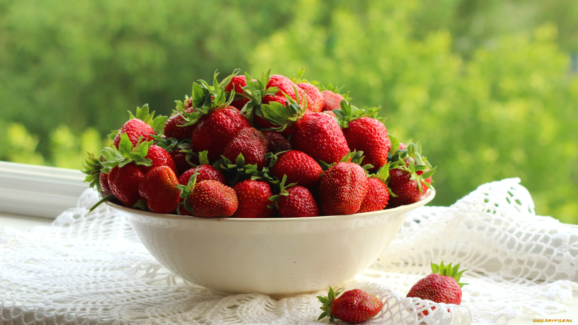 еда, клубника, земляника, ягоды