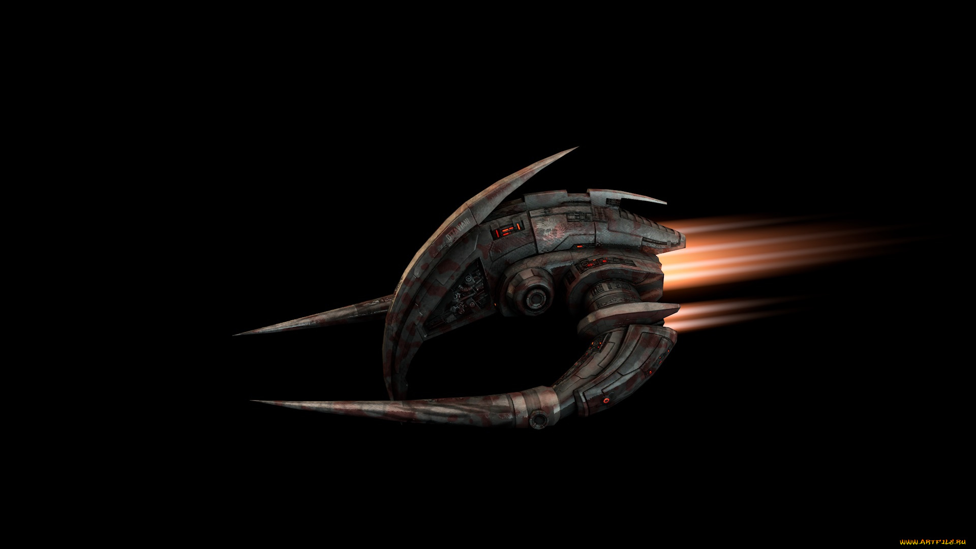 фэнтези, космические, корабли, звездолеты, станции, космический, корабль