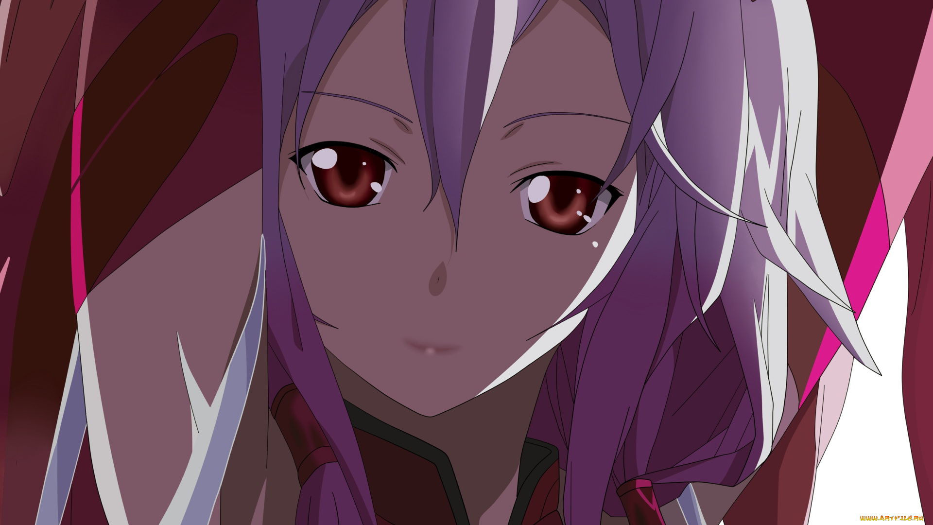 guilty, crown, аниме, волосы, глаза