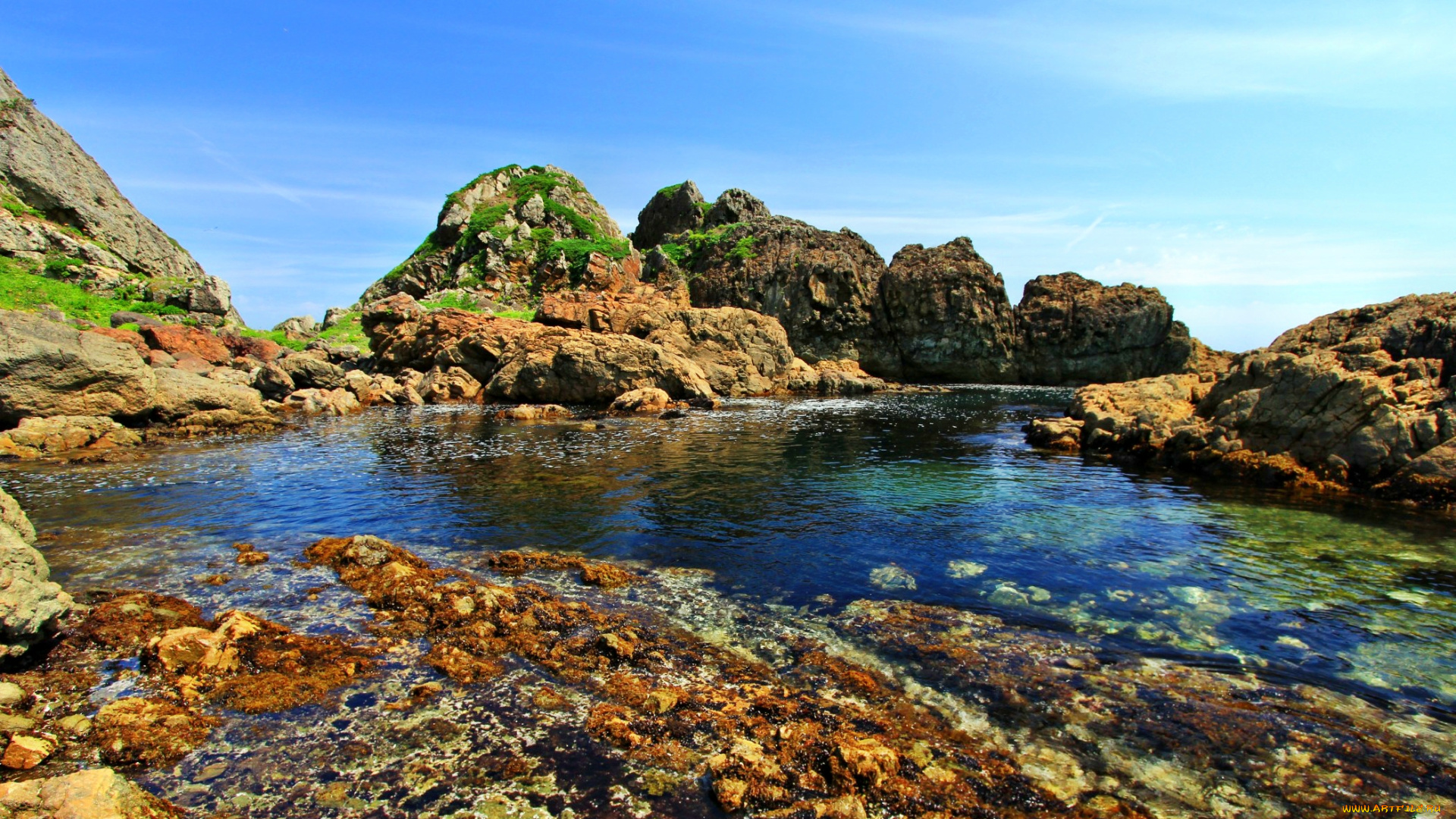 природа, реки, озера, горы, камни, озеро