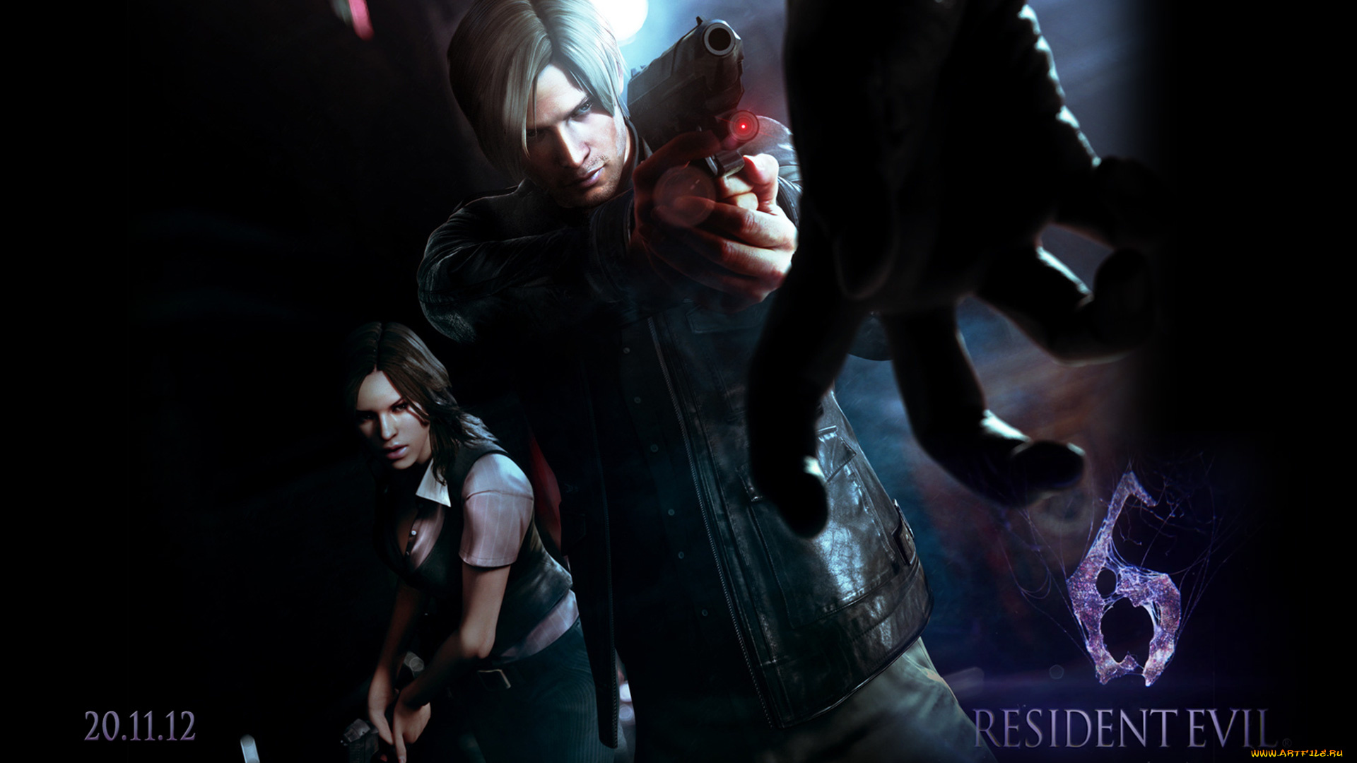 resident, evil, видео, игры, парень, девушка