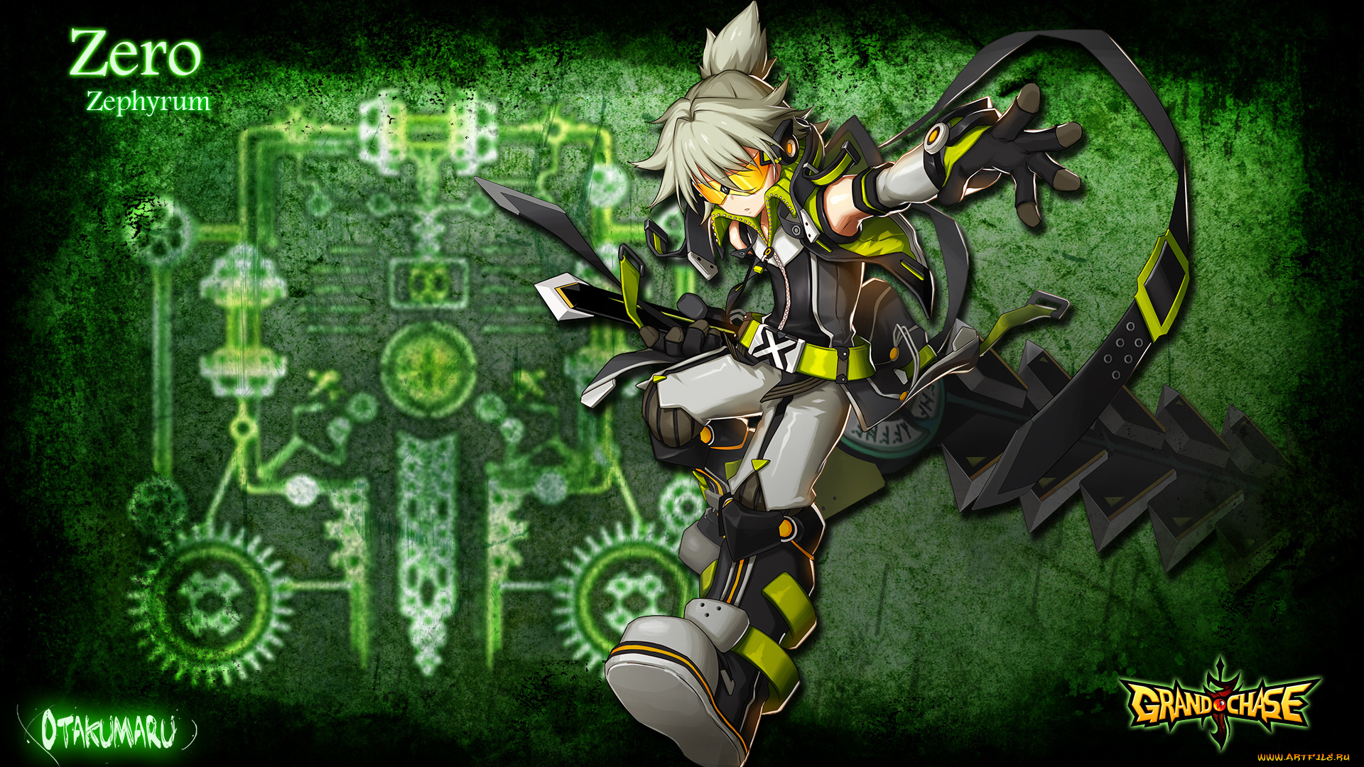 видео, игры, grand, chase, очки, меч, ремень