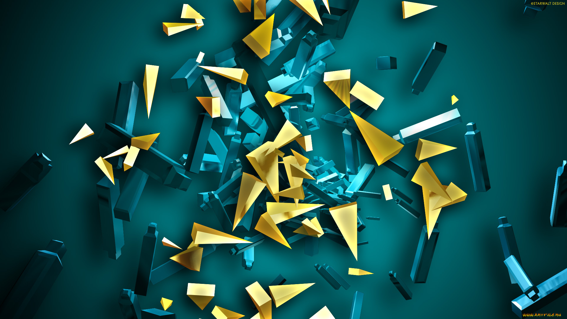 3д, графика, абстракция, , abstract, фигуры