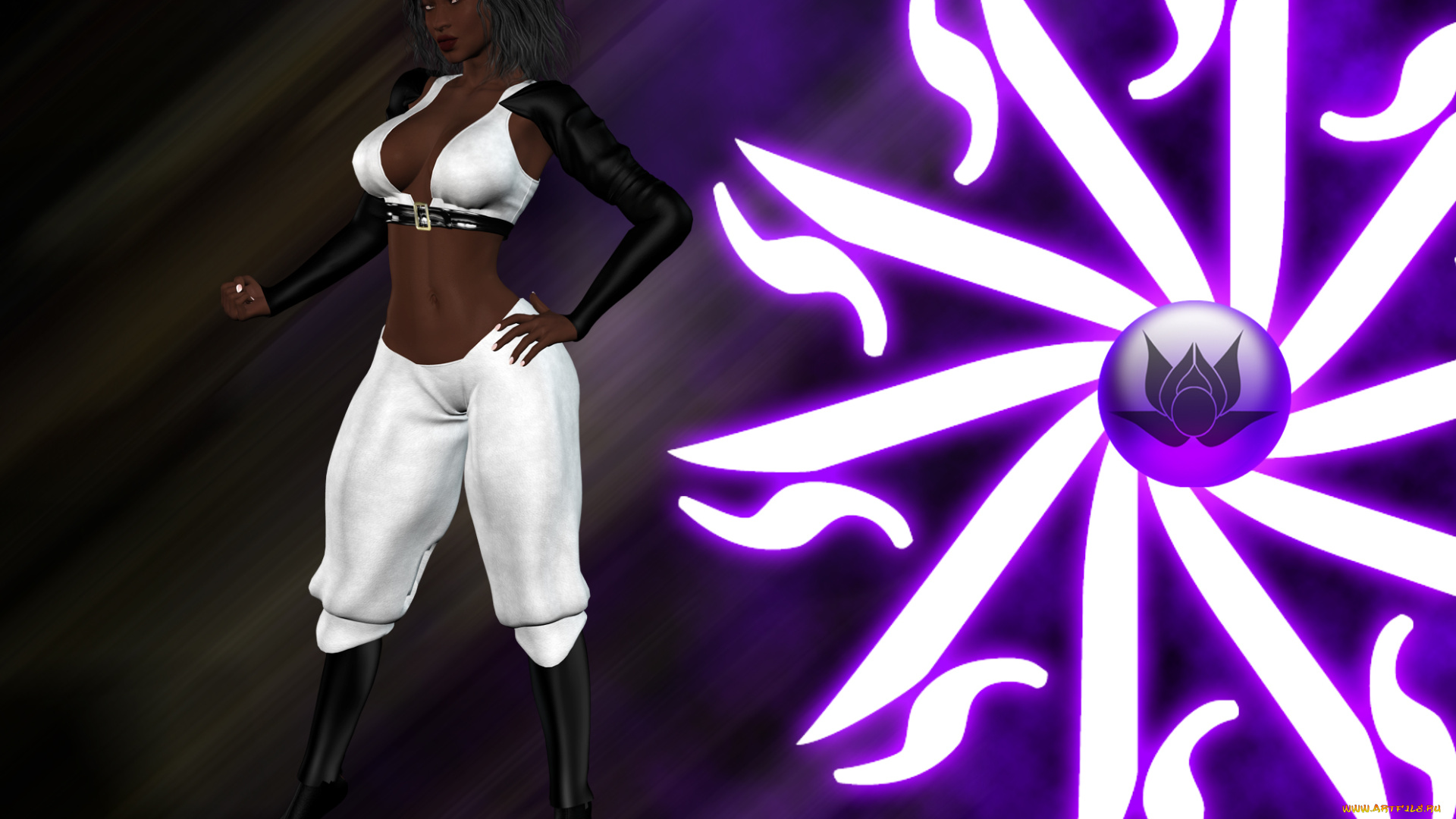 3д, графика, фантазия, , fantasy, взгляд, девушка