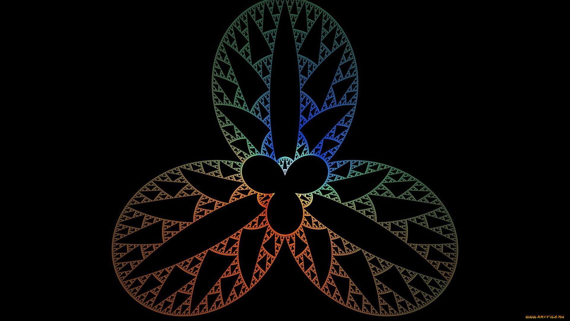 3д, графика, фракталы, , fractal, узор, фон, цвета