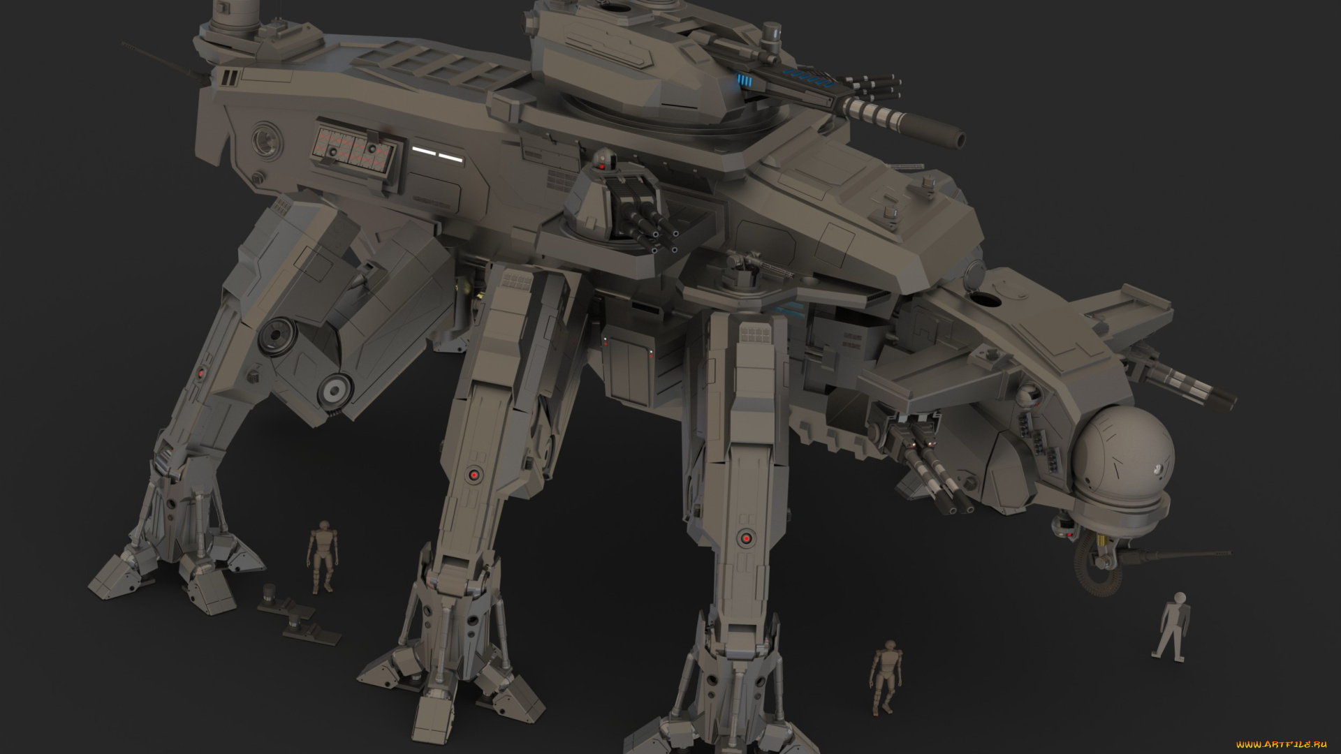 3д, графика, моделирование, , modeling, робот