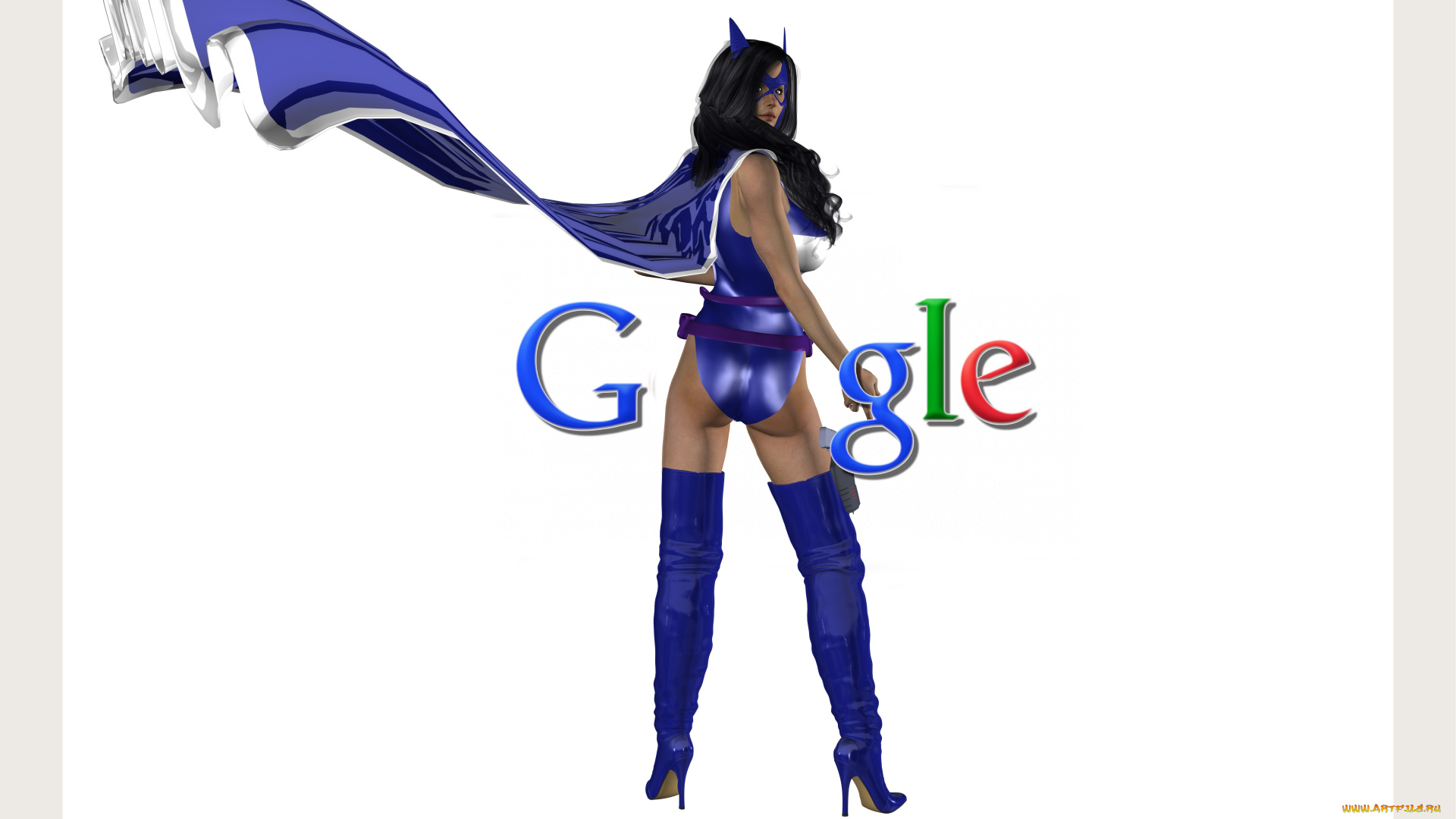 3д, графика, юмор, , humor, девушка, взгляд