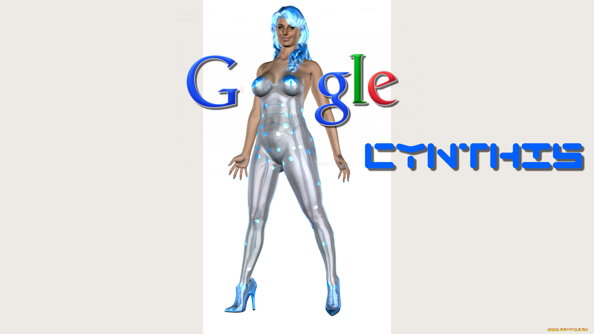 3д, графика, юмор, , humor, девушка, взгляд