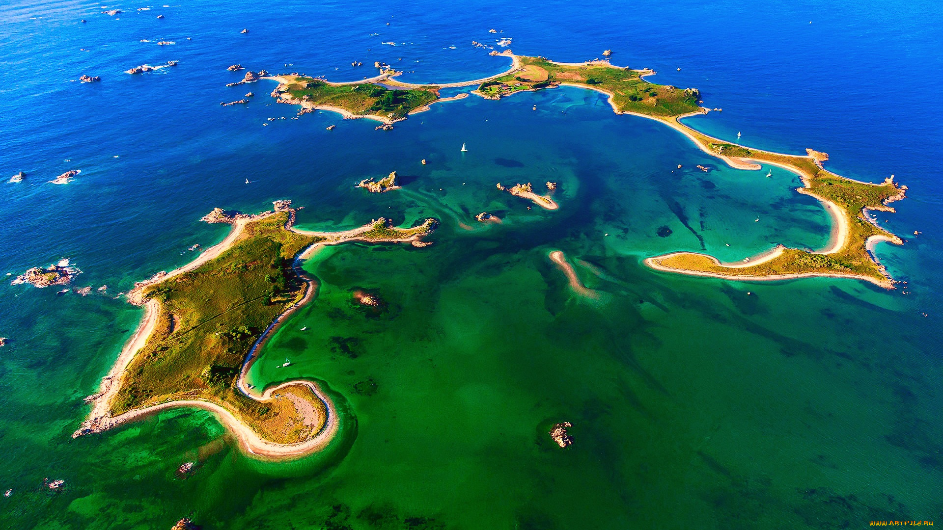 природа, моря, океаны, море, острова