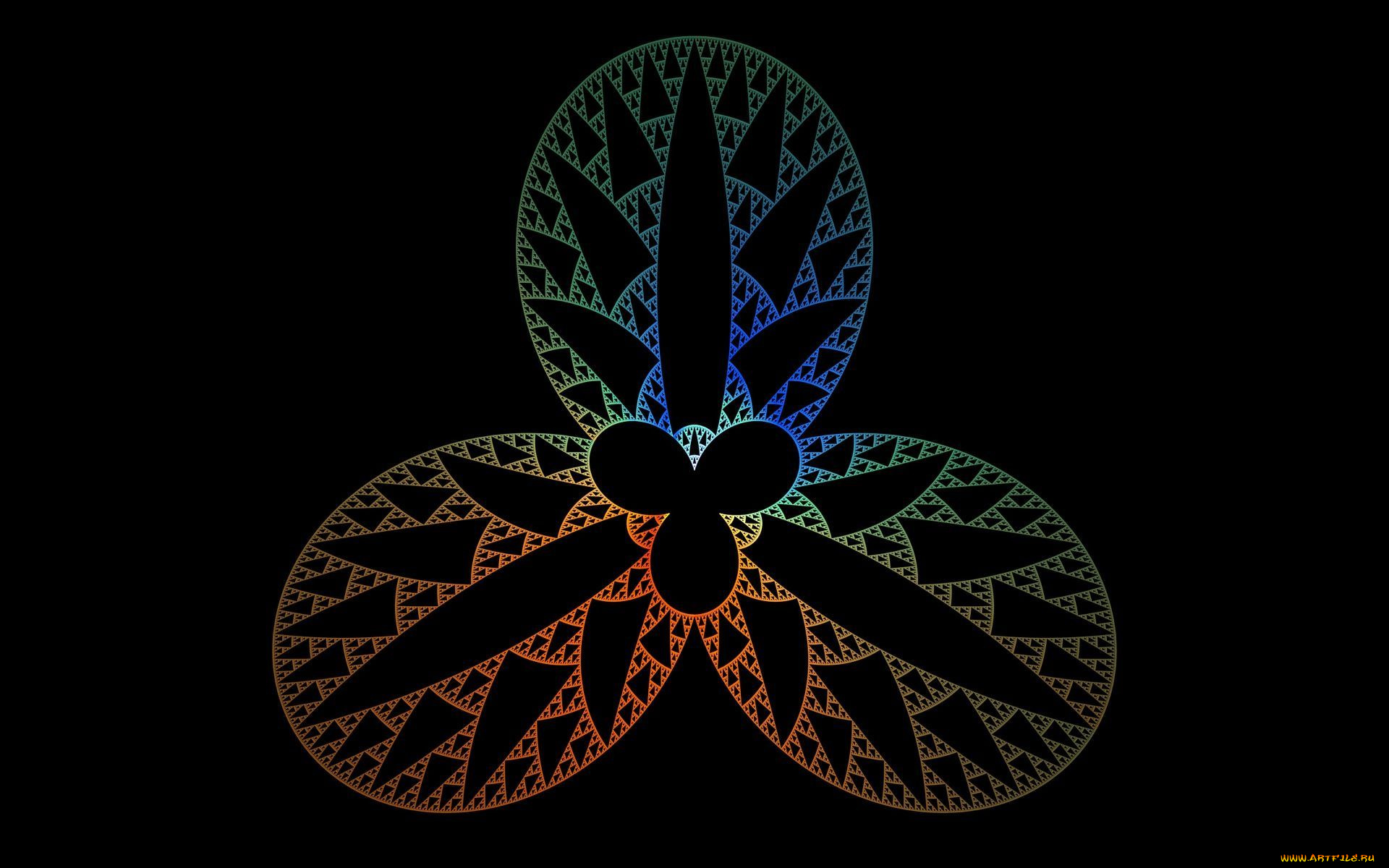 3д, графика, фракталы, , fractal, узор, фон, цвета