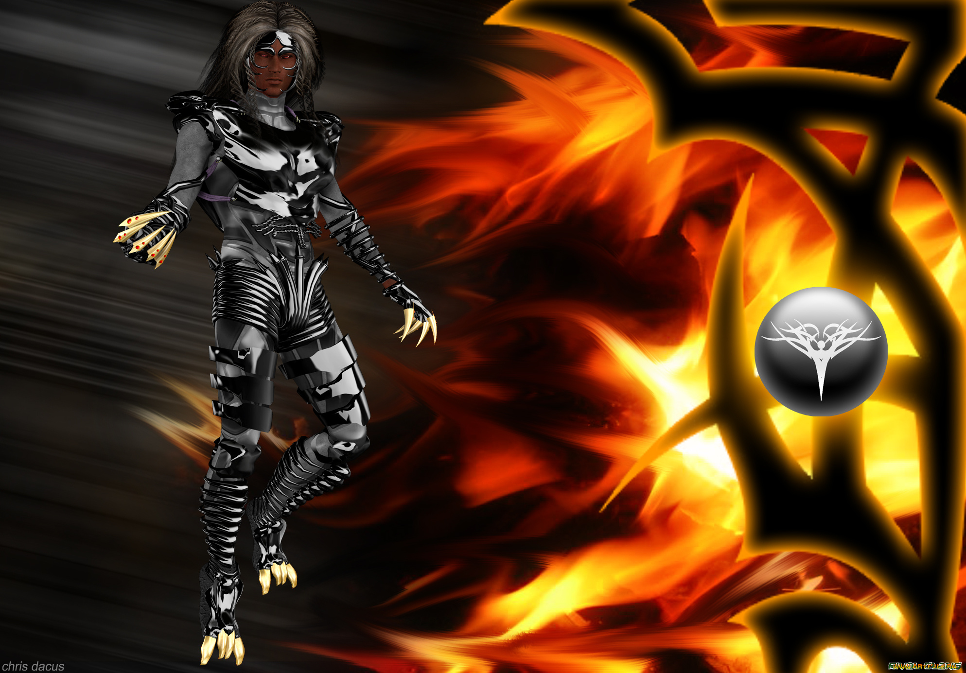 3д, графика, фантазия, , fantasy, мужчина, взгляд