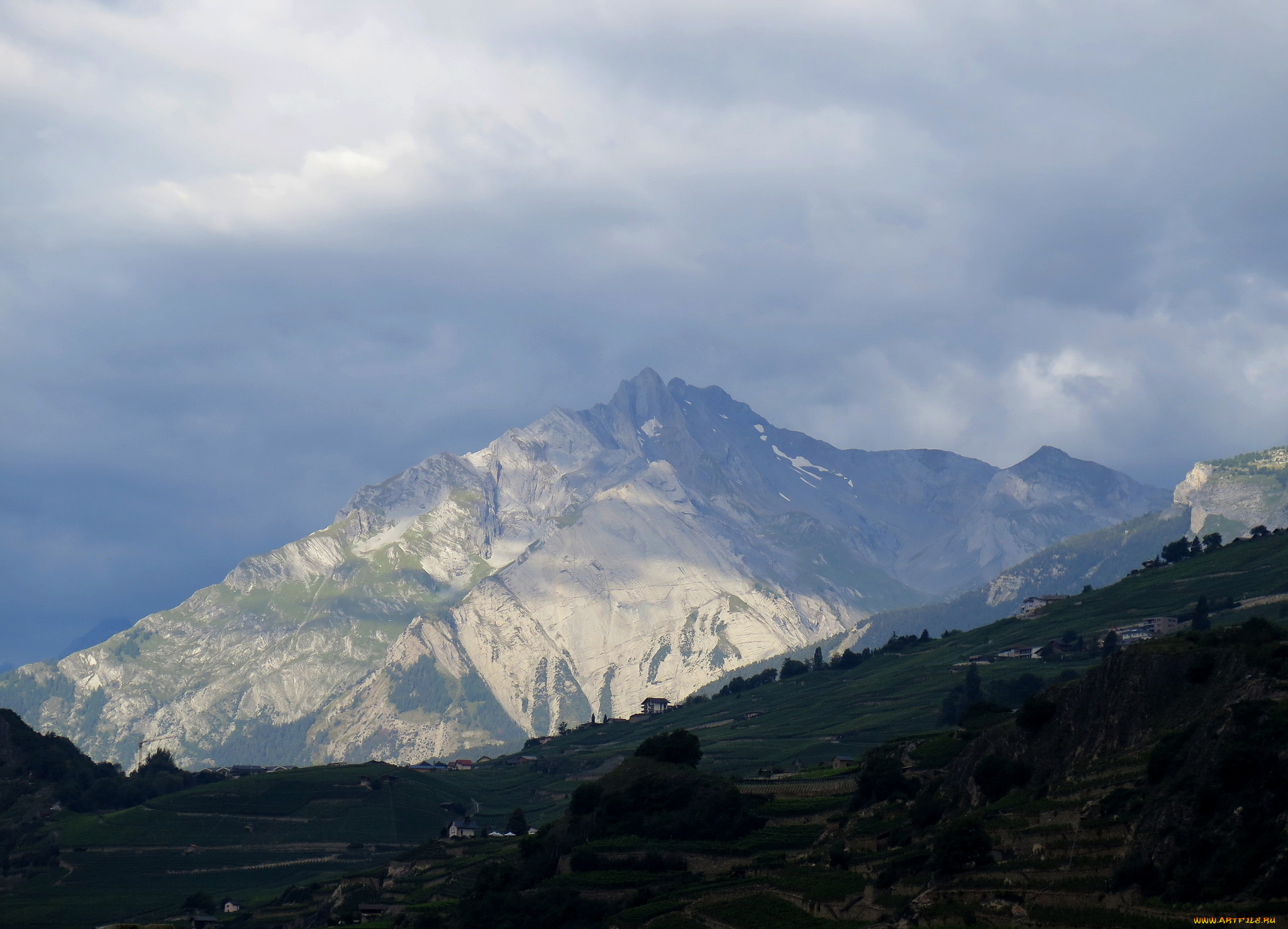 природа, горы, пейзаж, небо