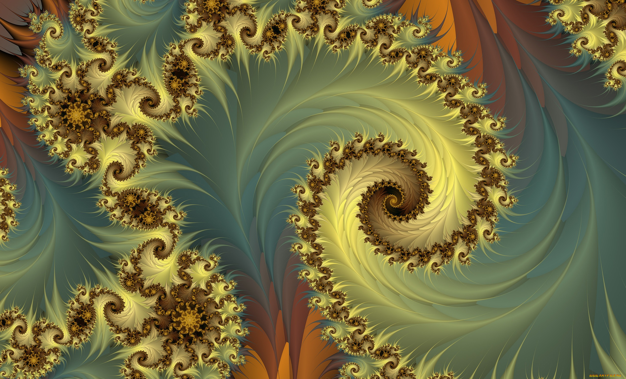 3д, графика, фракталы, , fractal, pattern