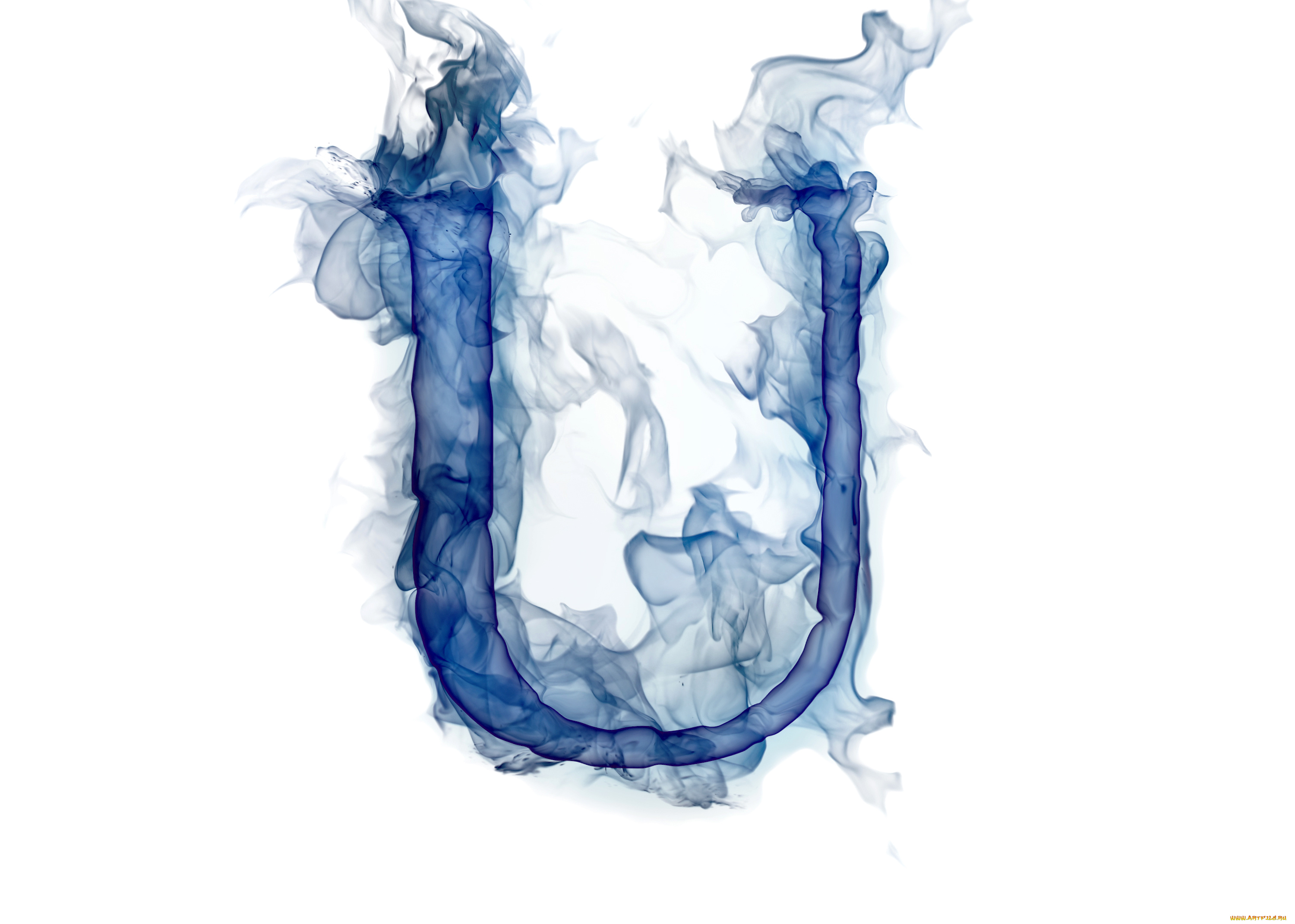 3д, графика, другое, , other, литера, буква, u, газ, дым