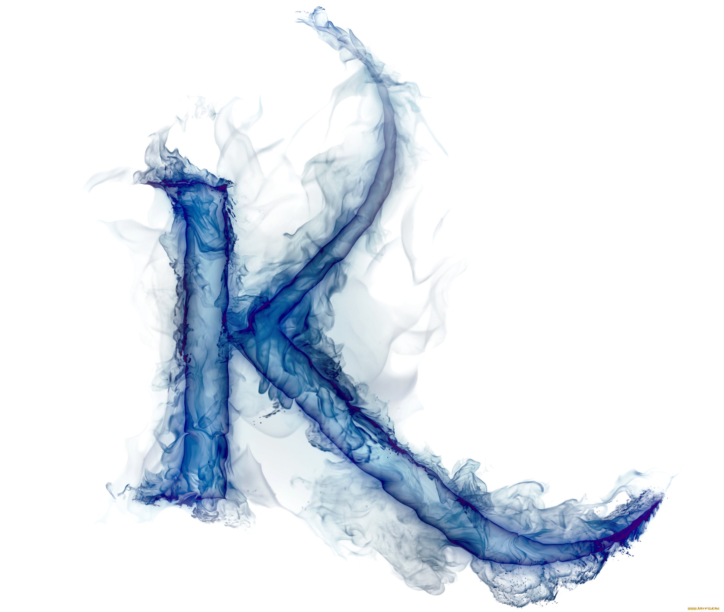 3д, графика, другое, , other, k, газ, дым, литера, буква