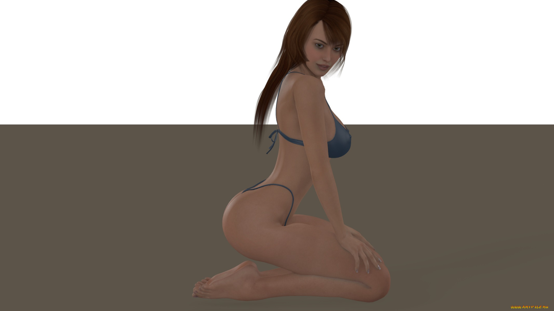 3д, графика, люди, , people, девушка, взгляд, фон