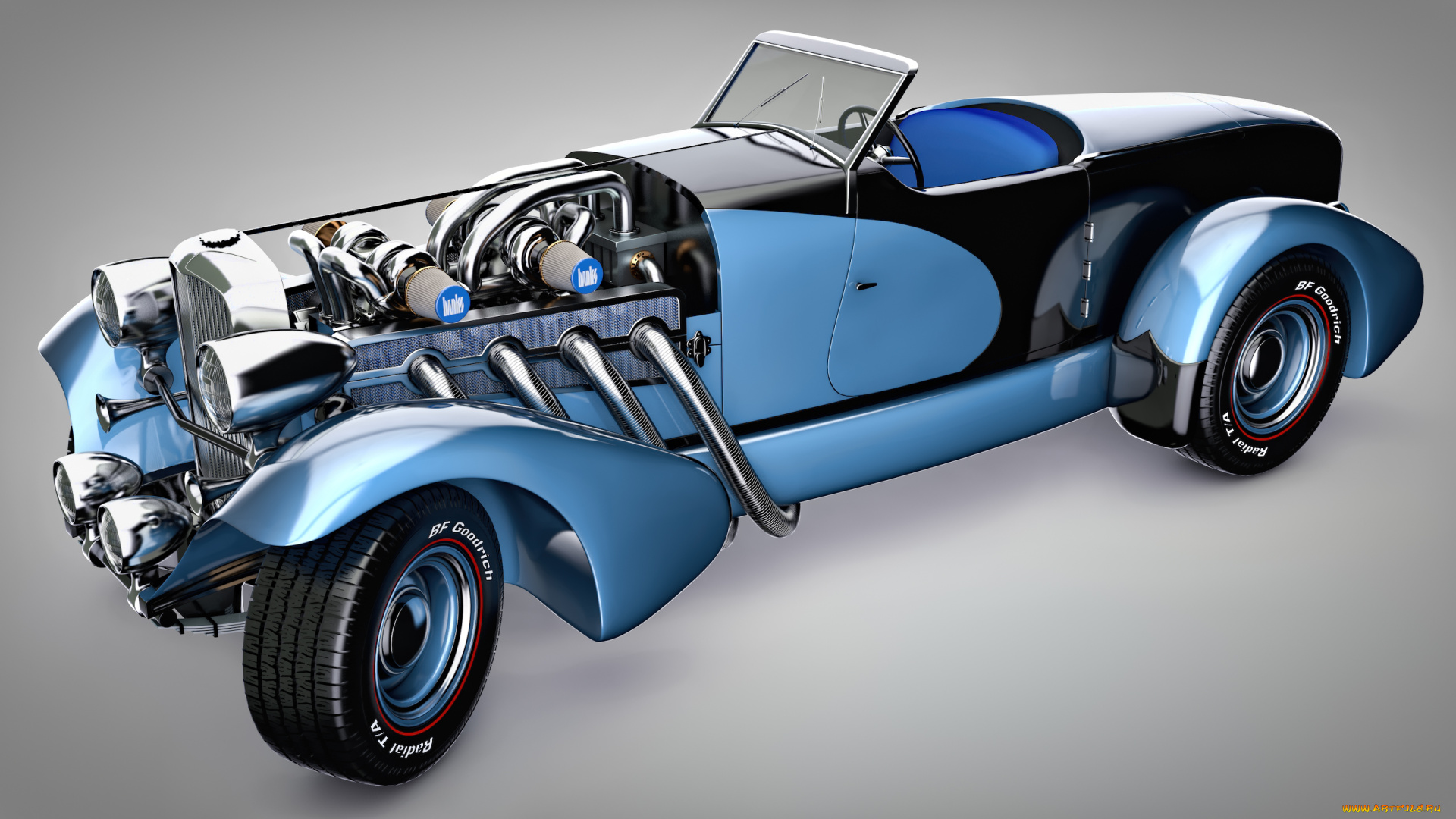 автомобили, 3д, фон, автомобиль