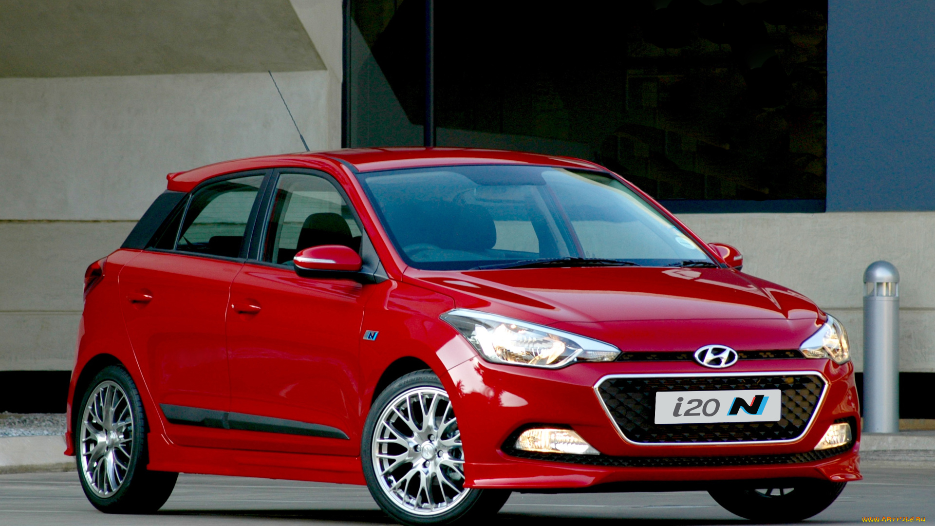 автомобили, hyundai, i20, красный, 2015г, ib, n-sport