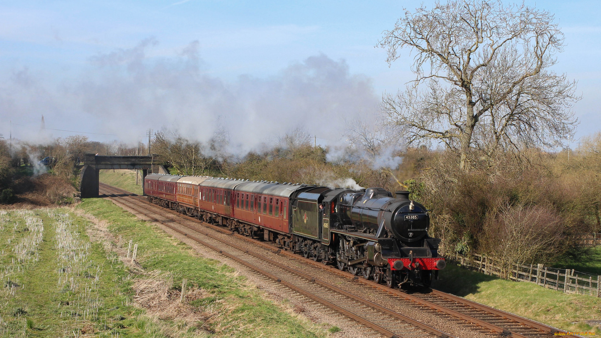 техника, паровозы, паровоз, рельсы, дорога, железная