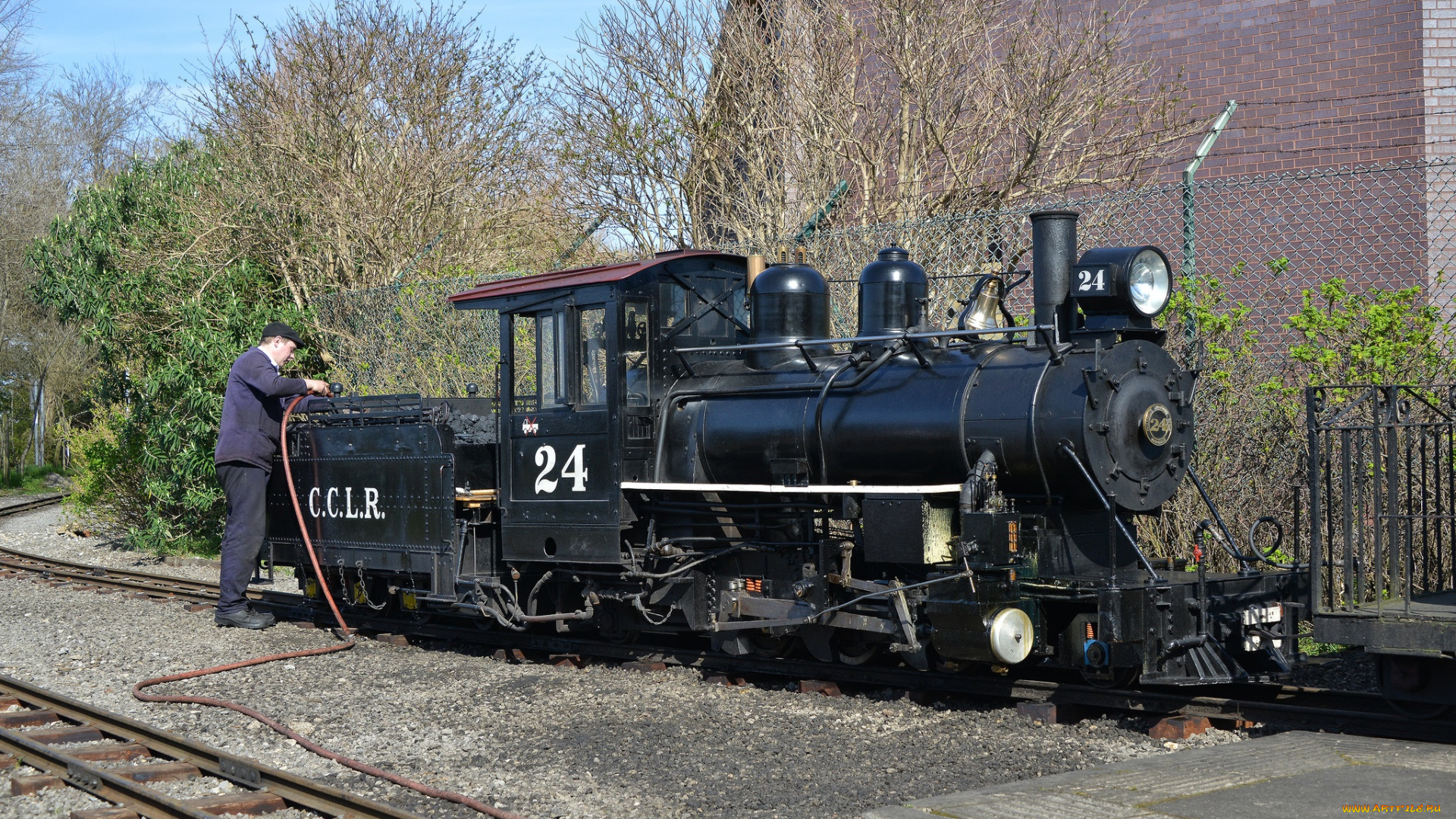 техника, паровозы, паровоз, рельсы, дорога, железная