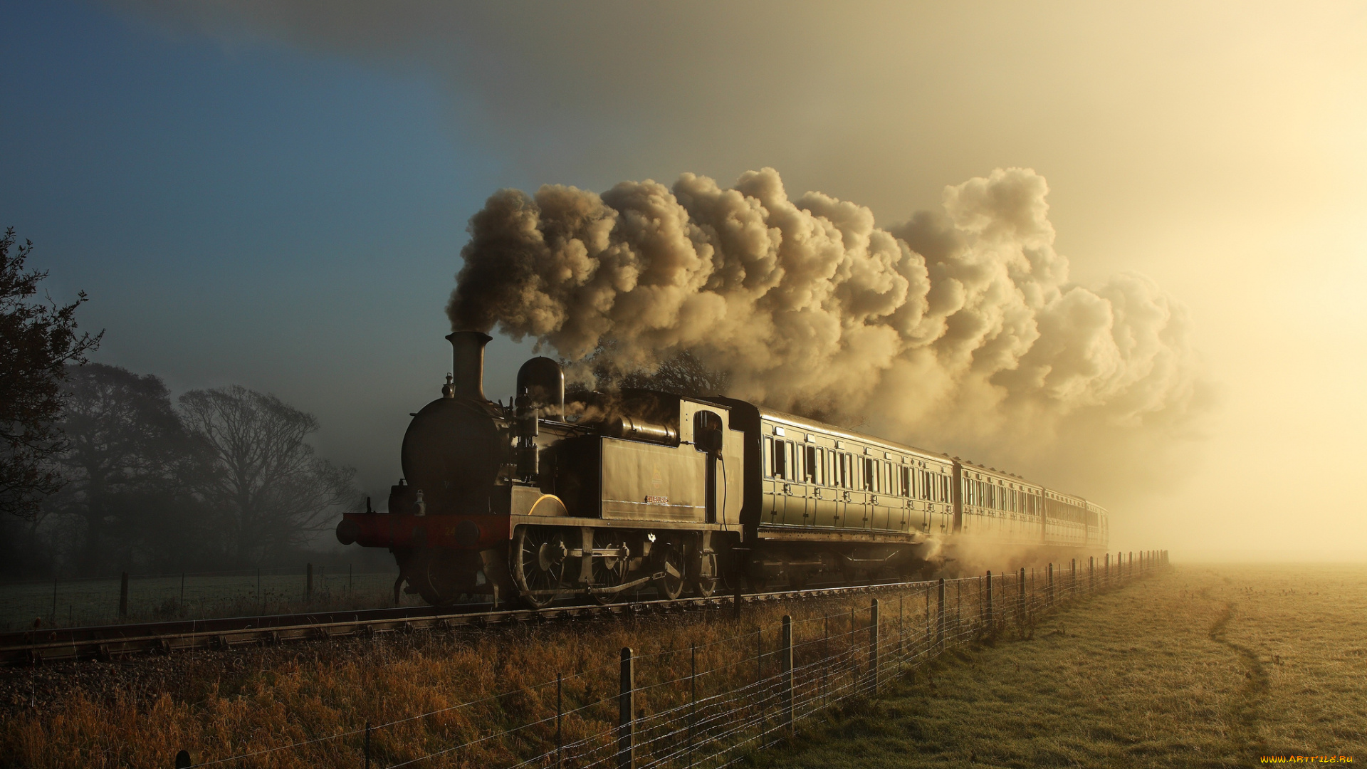 техника, паровозы, паровоз, рельсы, дорога, железная