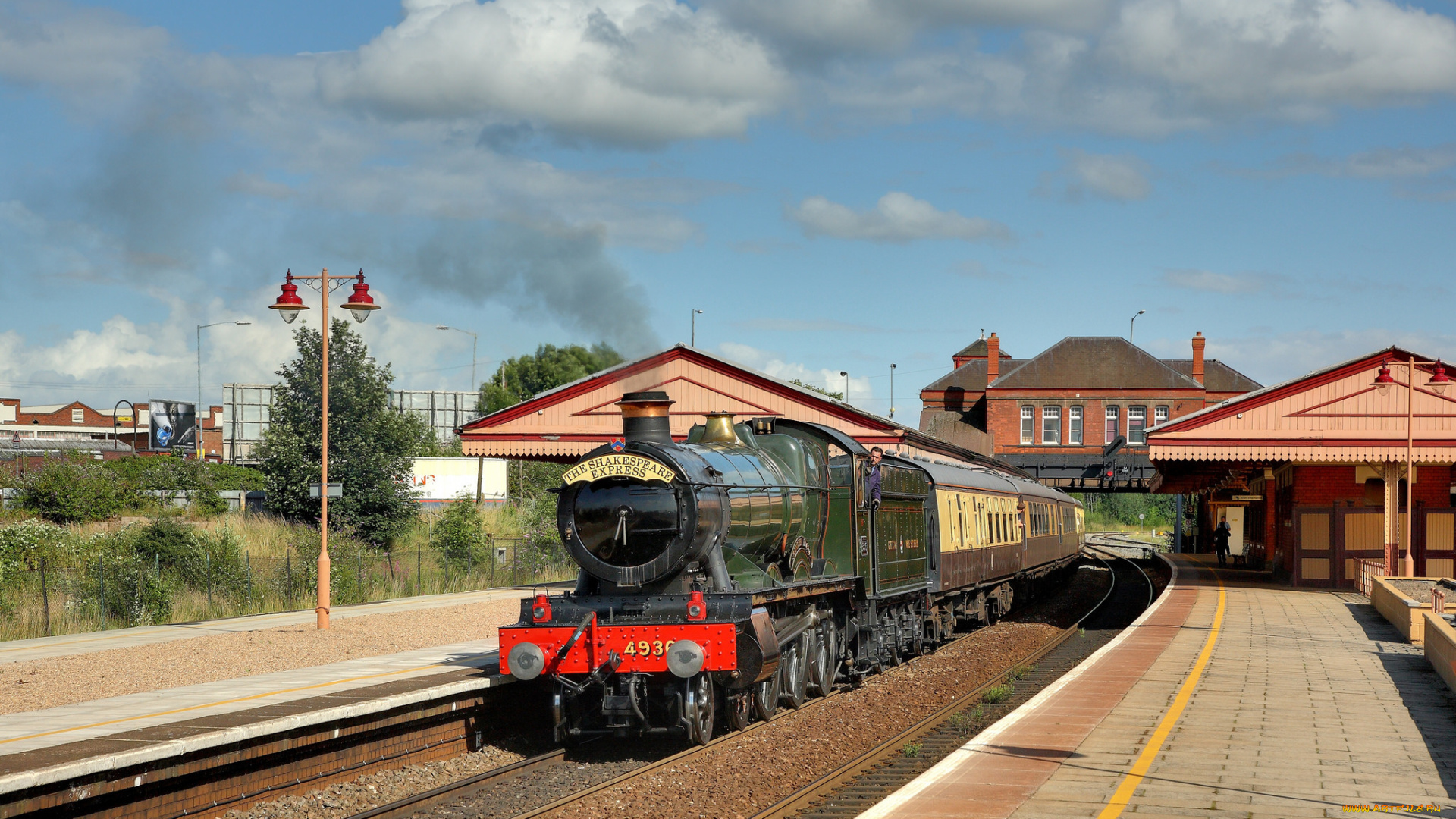 техника, паровозы, рельсы, дорога, железная, паровоз