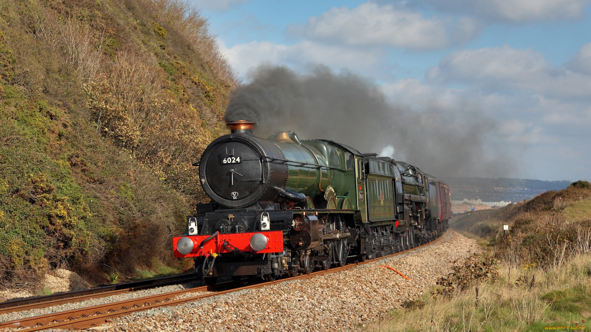 техника, паровозы, рельсы, дорога, железная, паровоз