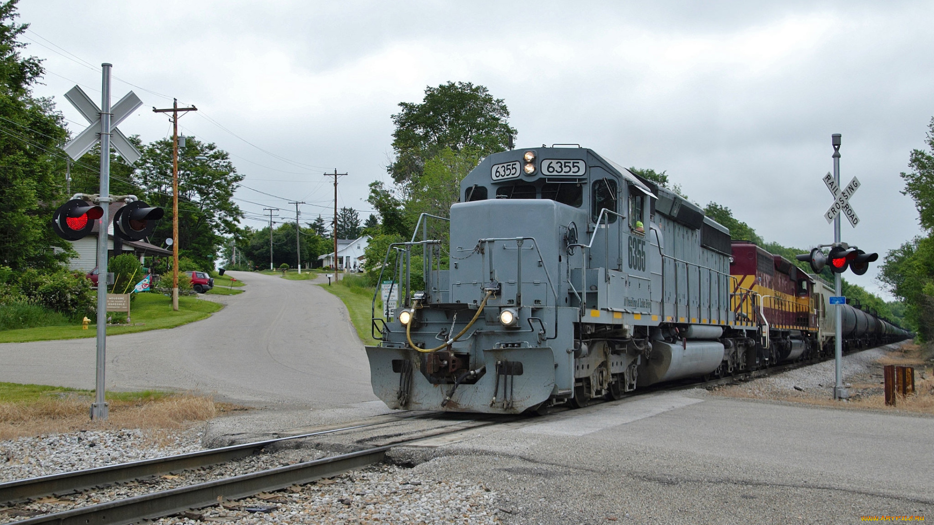 техника, поезда, локомотив, дорога, железная, рельсы, состав