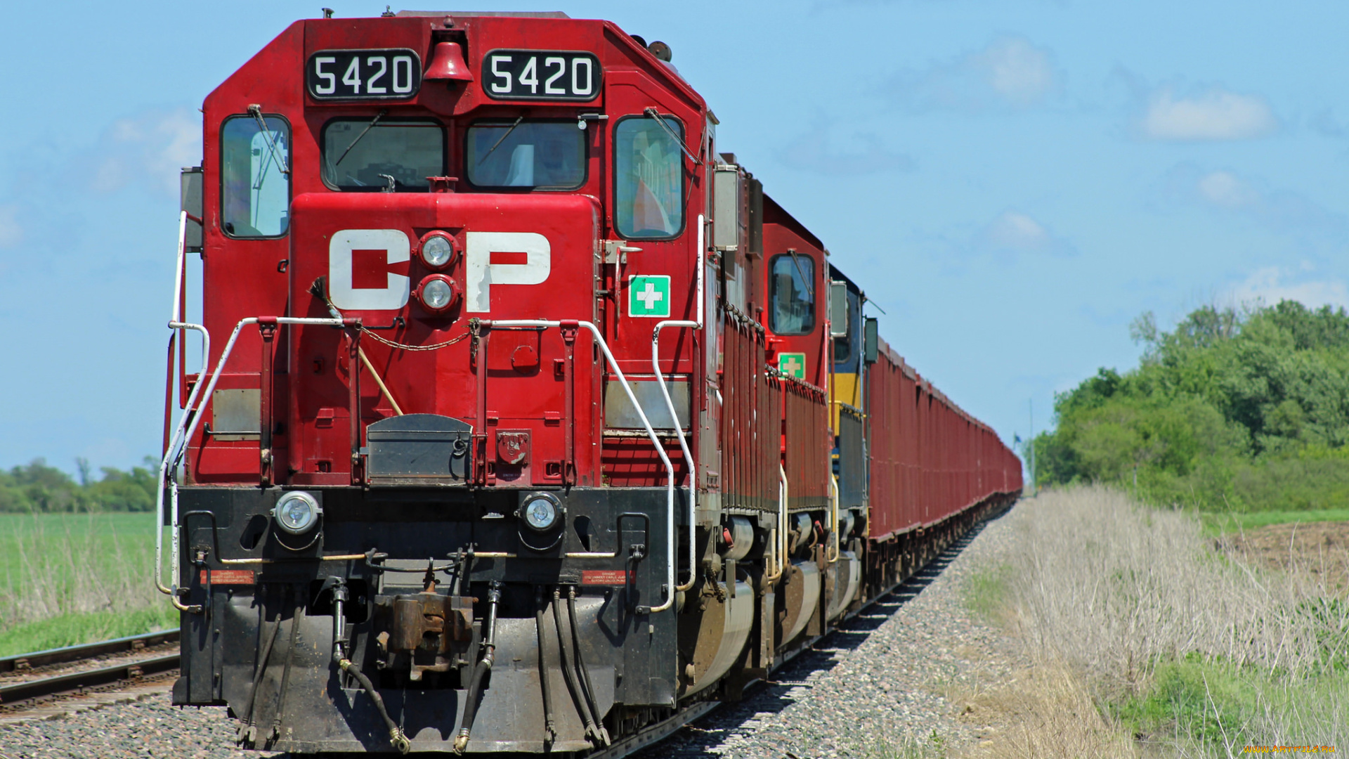 техника, поезда, локомотив, состав, рельсы, дорога, железная