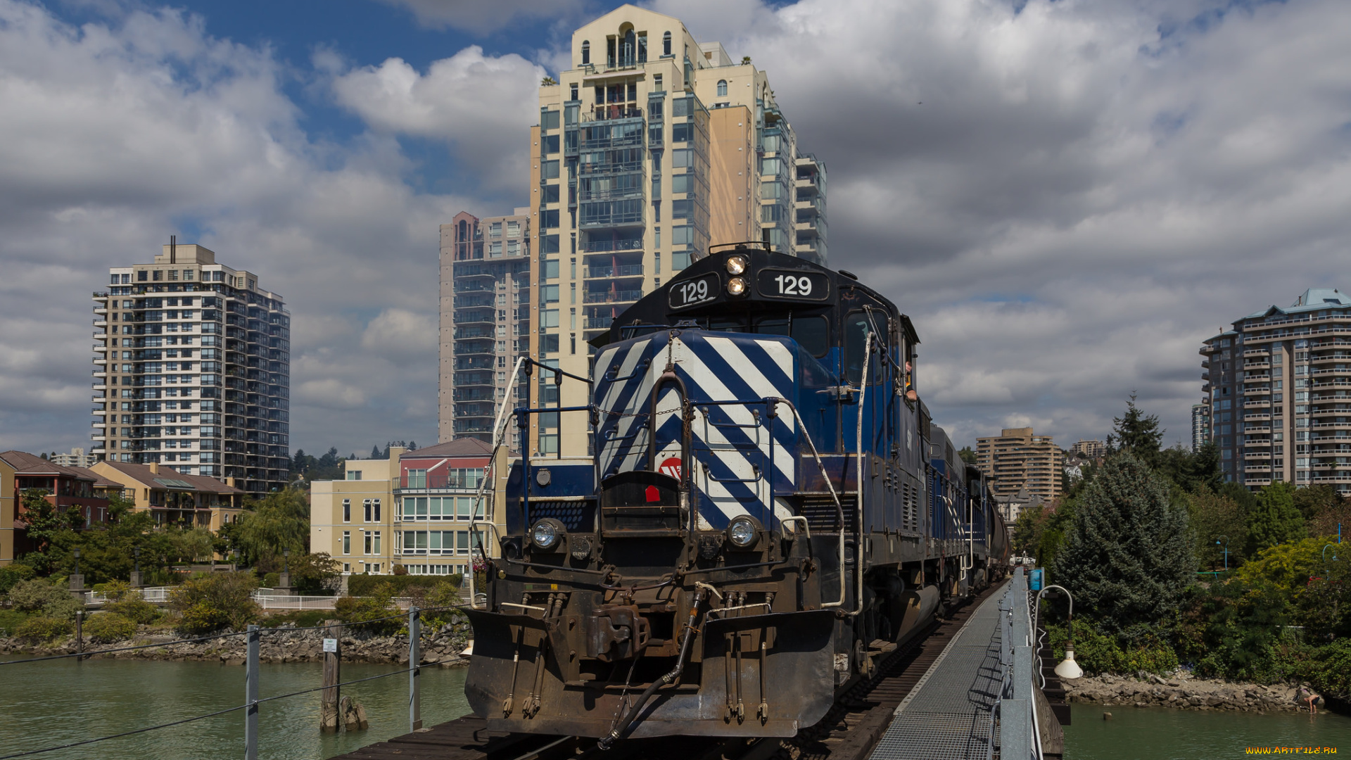 техника, поезда, рельсы, дорога, железная, состав, локомотив