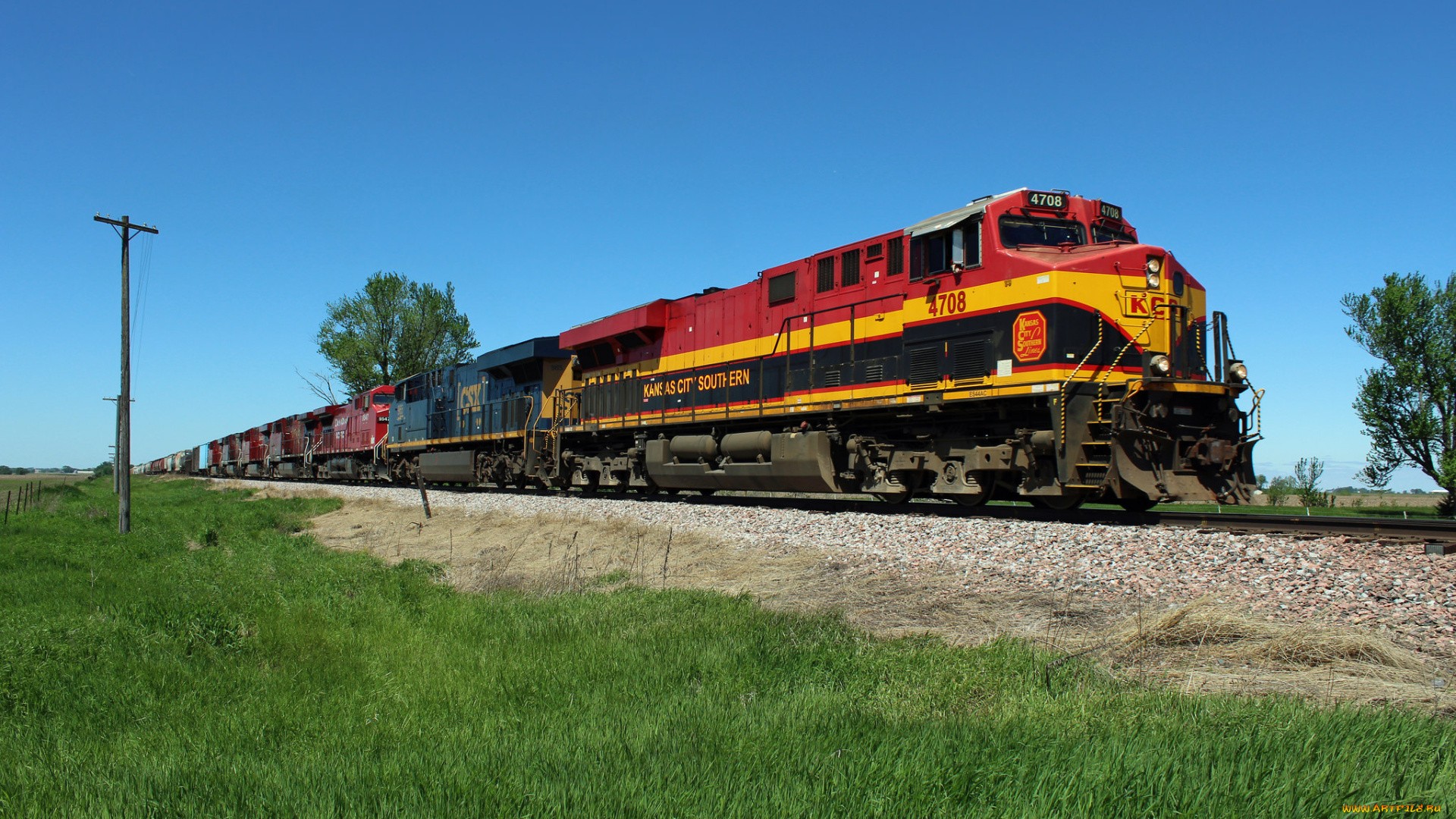 техника, поезда, состав, локомотив, рельсы, дорога, железная