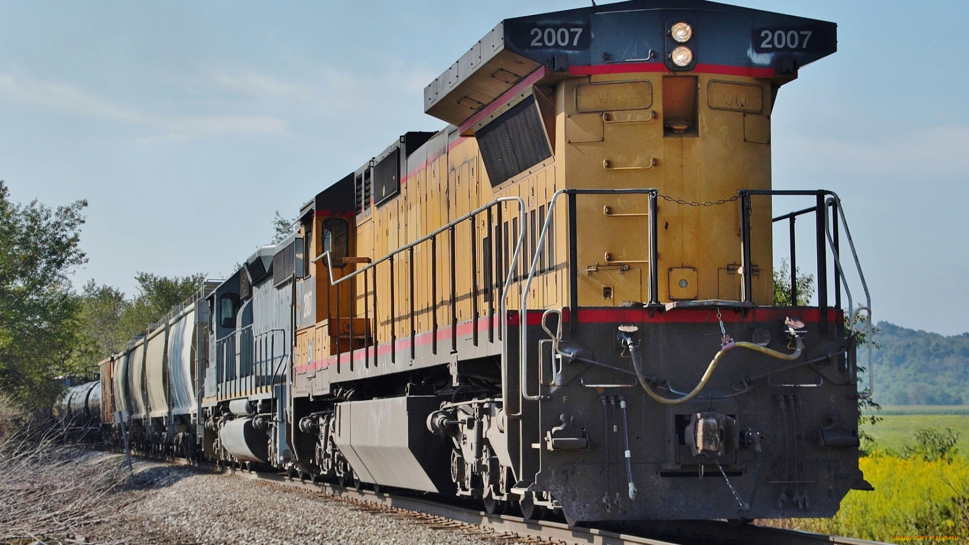 техника, поезда, состав, локомотив, рельсы, дорога, железная