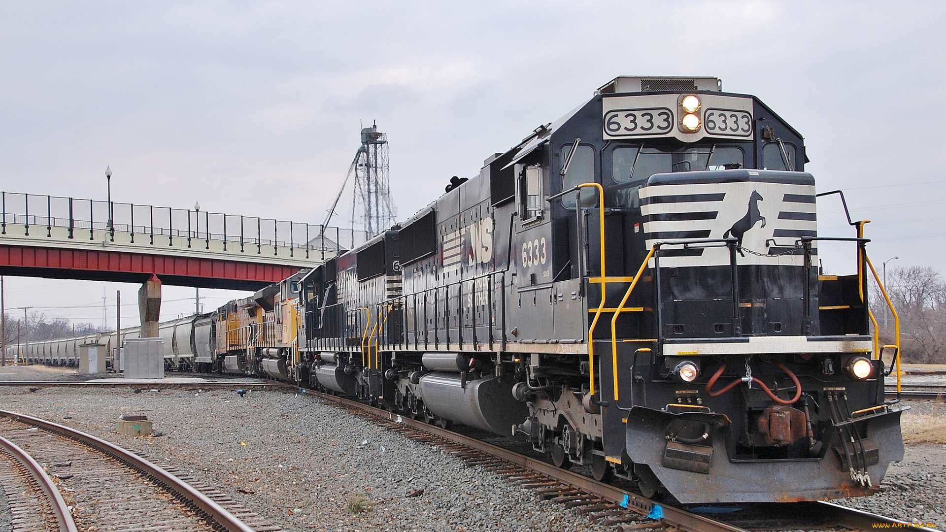 техника, поезда, состав, локомотив, рельсы, дорога, железная