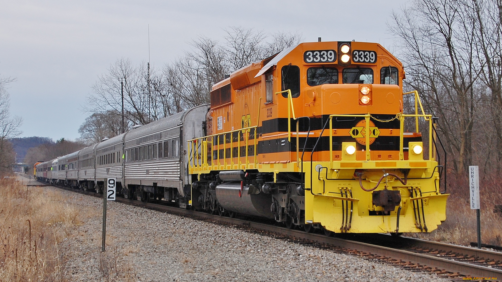 техника, поезда, железная, дорога, рельсы, локомотив, состав