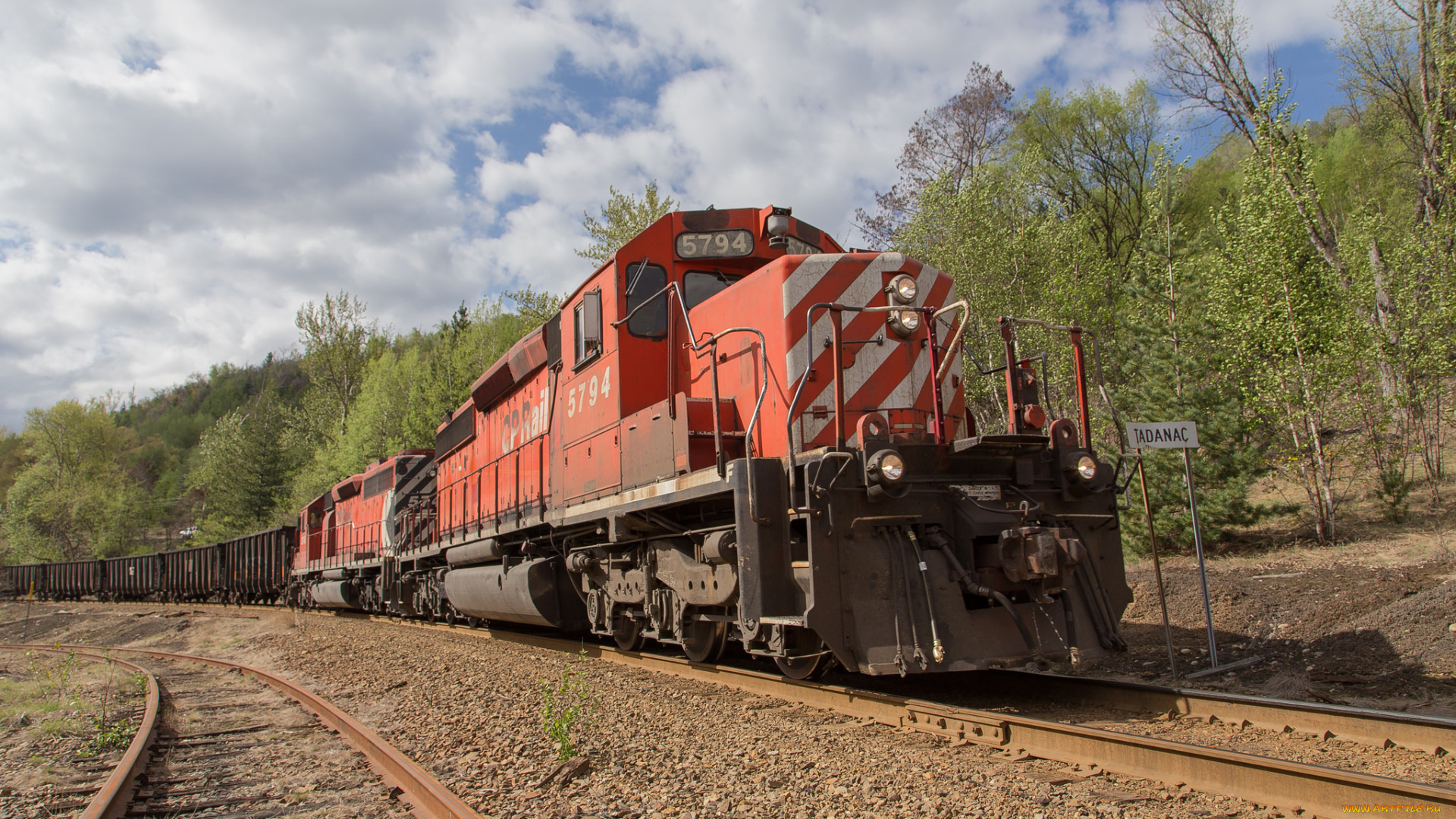 техника, поезда, железная, дорога, рельсы, состав, локомотив