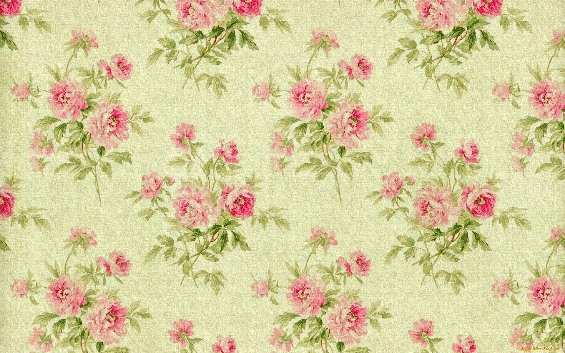 разное, текстуры, фон, vintage, wallpaper, texture, paper, орнамент, pattern, floral, цветочный