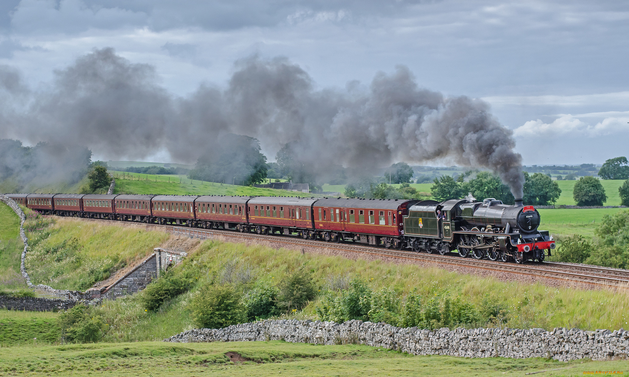 техника, паровозы, паровоз, рельсы, дорога, железная