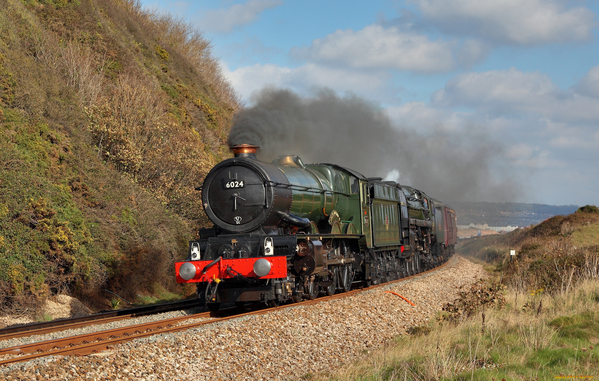 техника, паровозы, рельсы, дорога, железная, паровоз