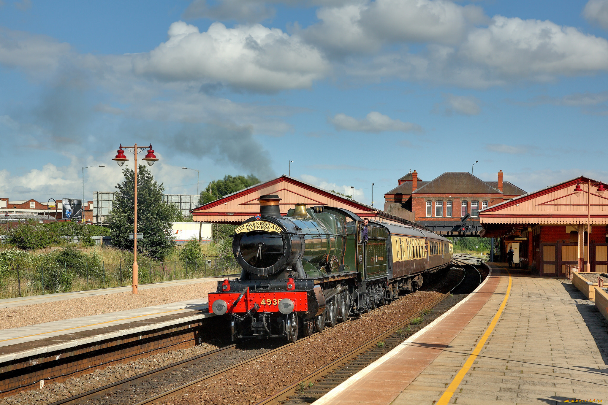 техника, паровозы, рельсы, дорога, железная, паровоз