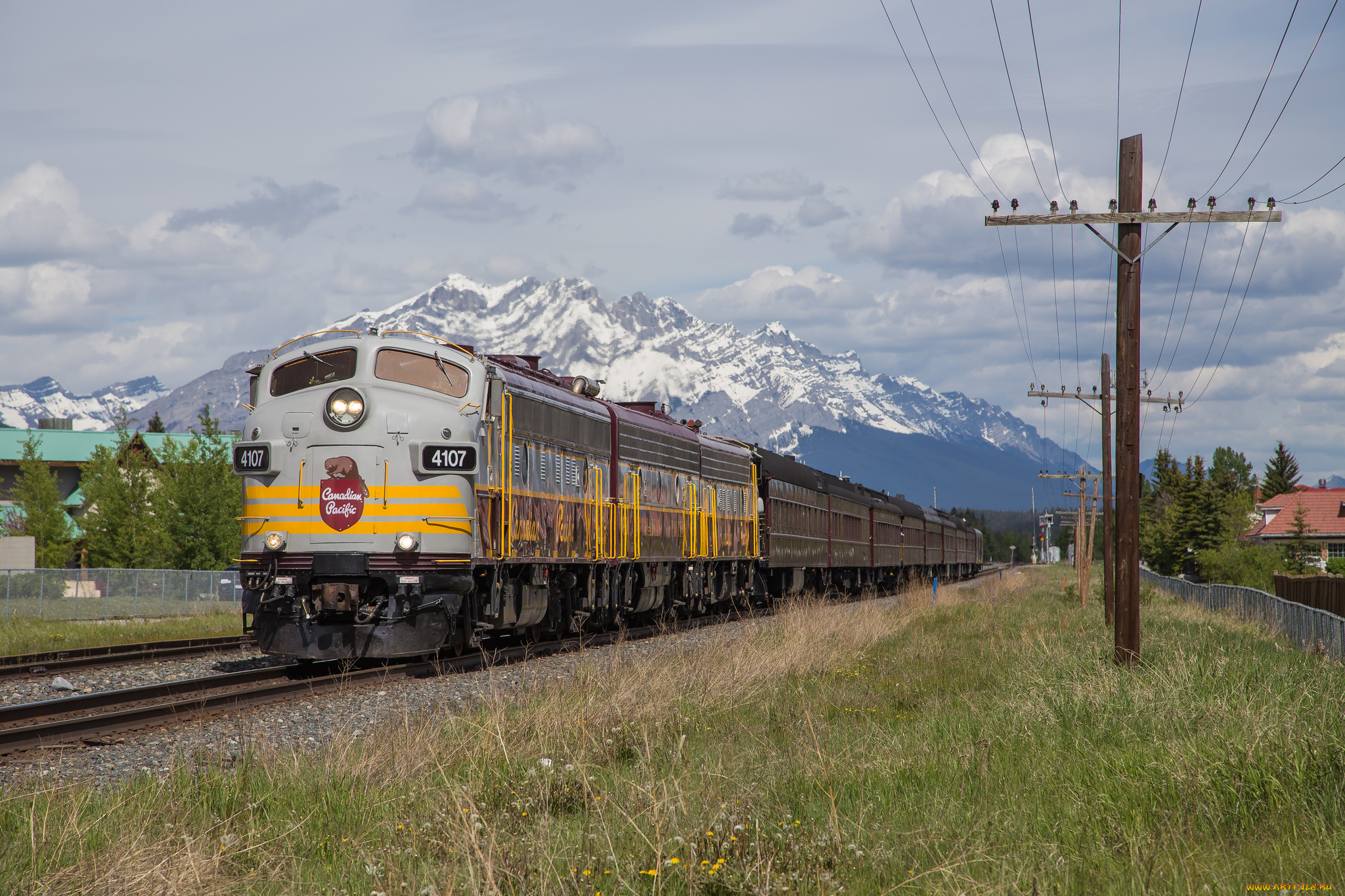 техника, поезда, локомотив, состав, дорога, железная, рельсы