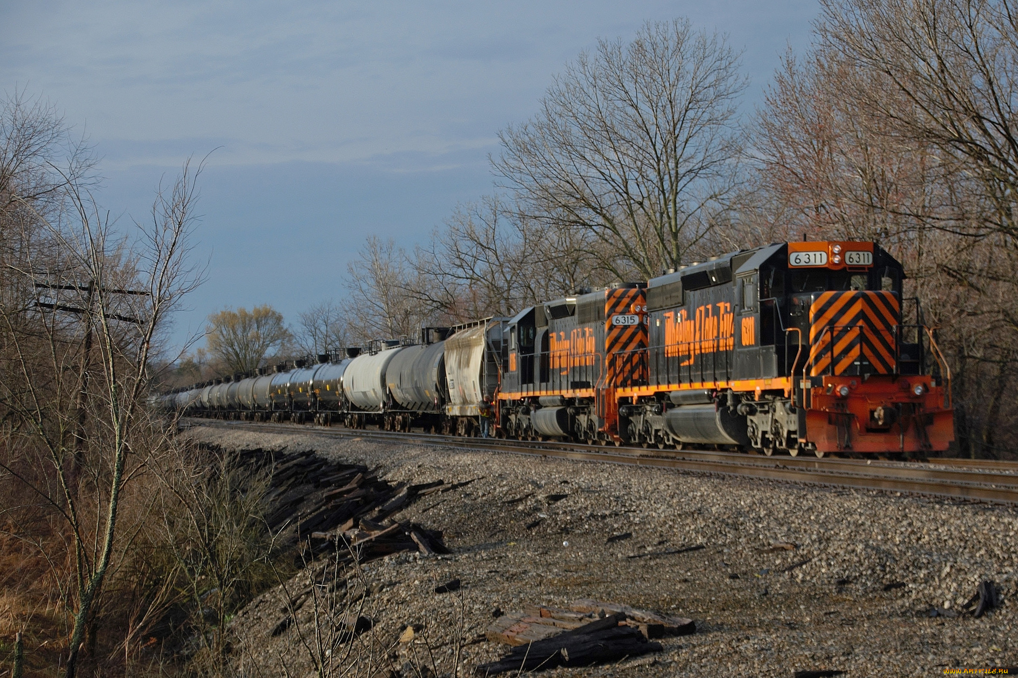 техника, поезда, железная, состав, локомотив, рельсы, дорога