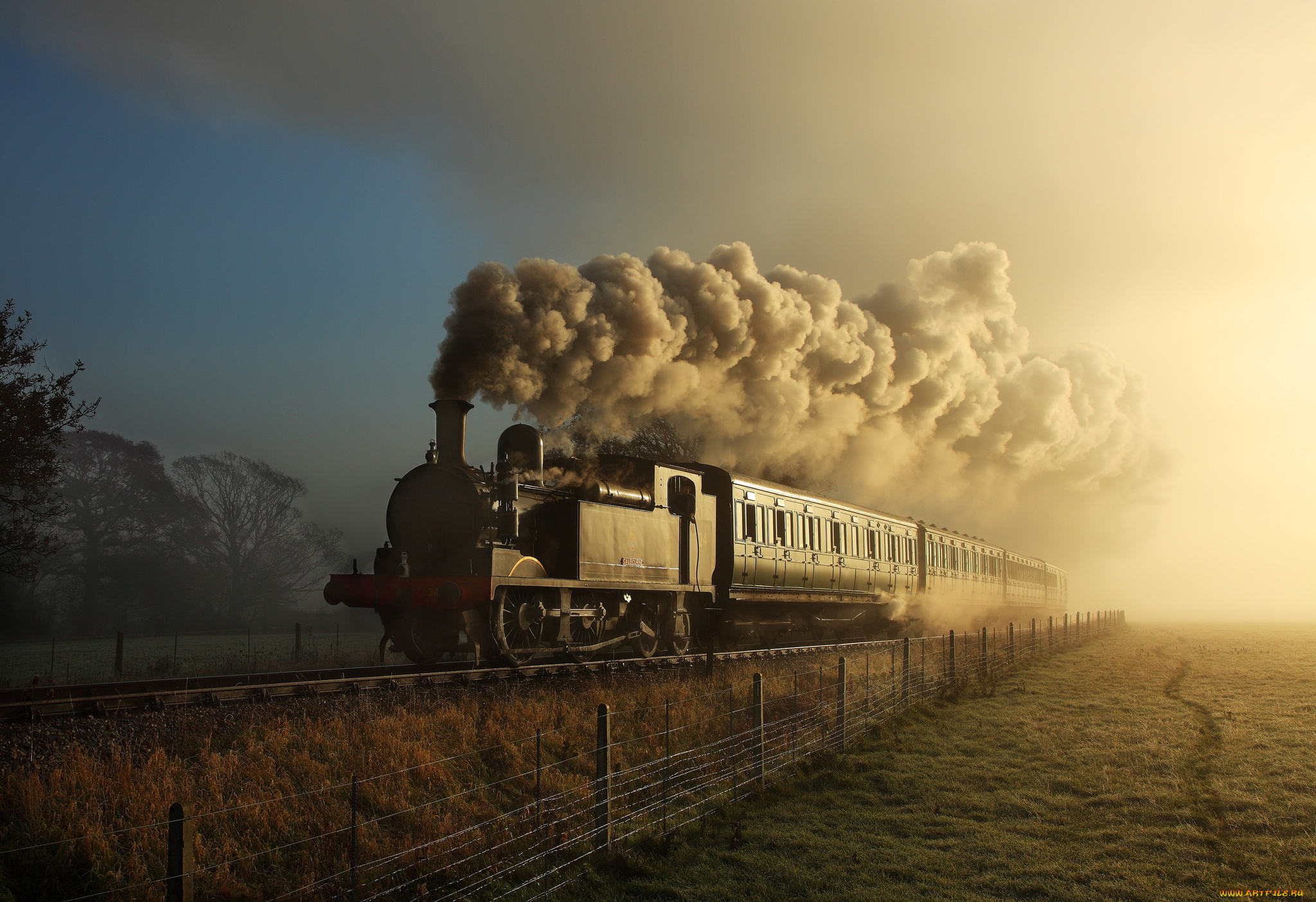 техника, паровозы, паровоз, рельсы, дорога, железная