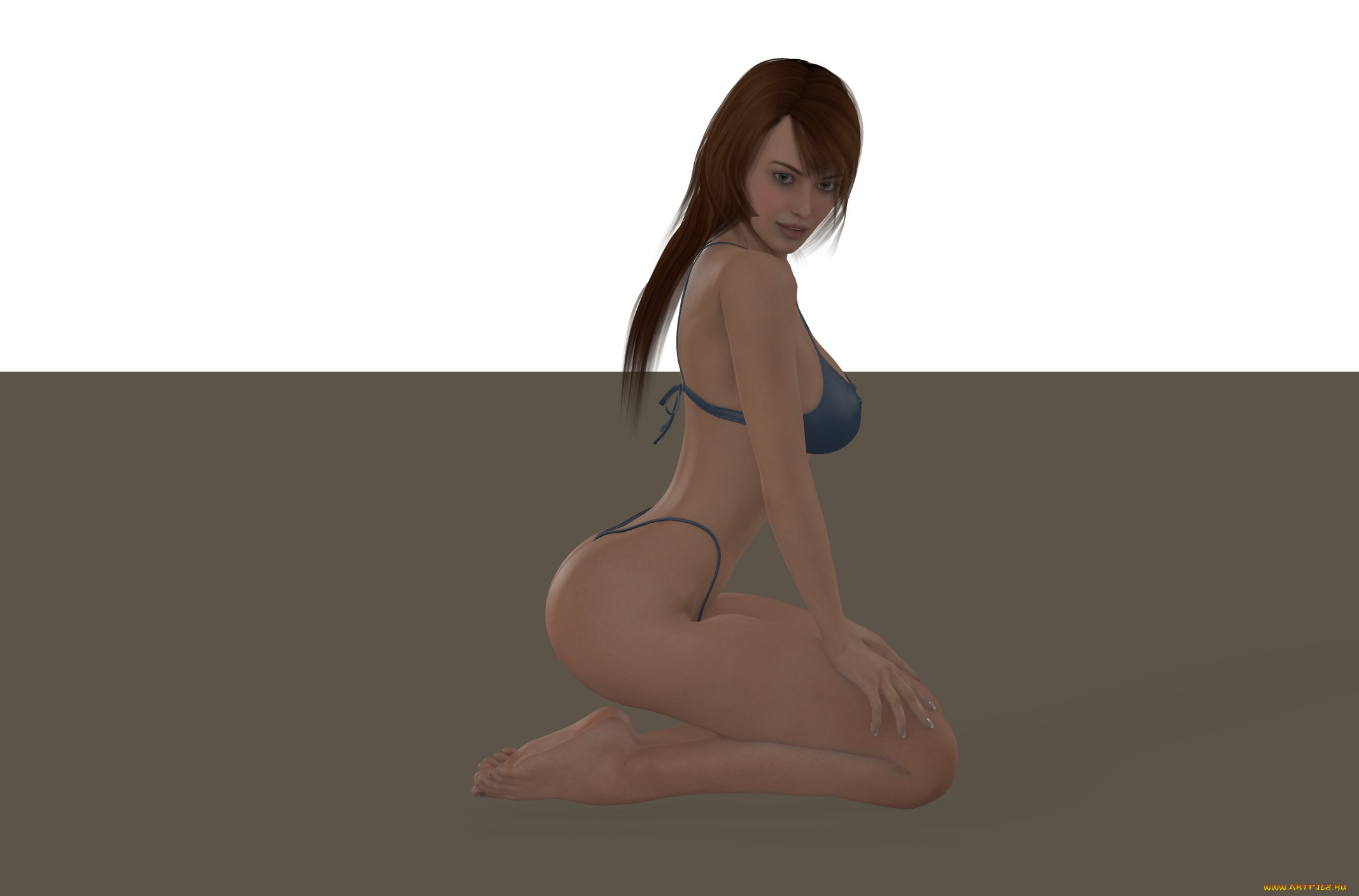 3д, графика, люди, , people, девушка, взгляд, фон