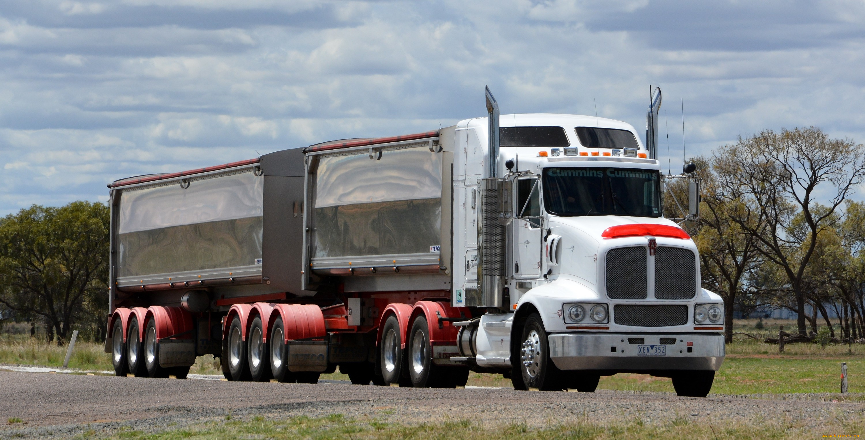 kenworth, t608, автомобили, kenworth, тягач, седельный, грузовик, тяжелый