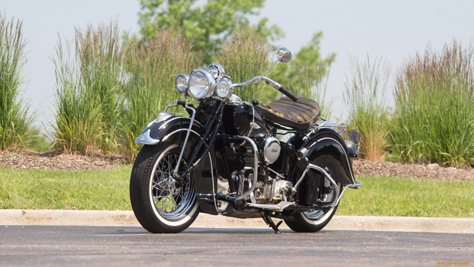 1942-indian-four, мотоциклы, indian