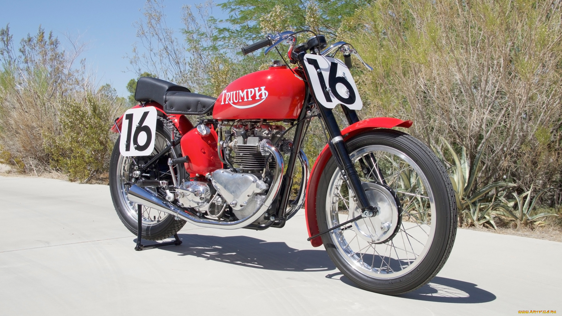 1947-triumph-grand-prix, мотоциклы, triumph