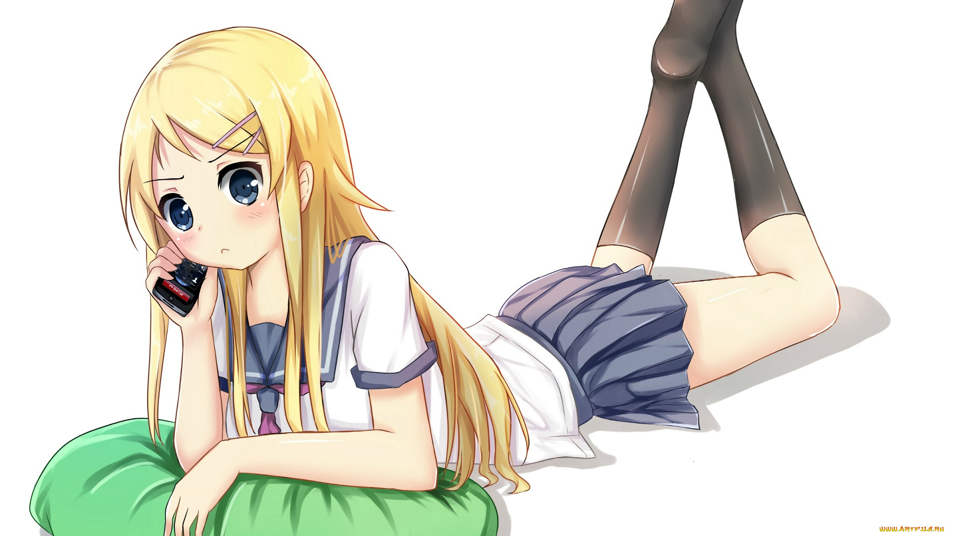 аниме, oreimo, фон, девушка, взгляд