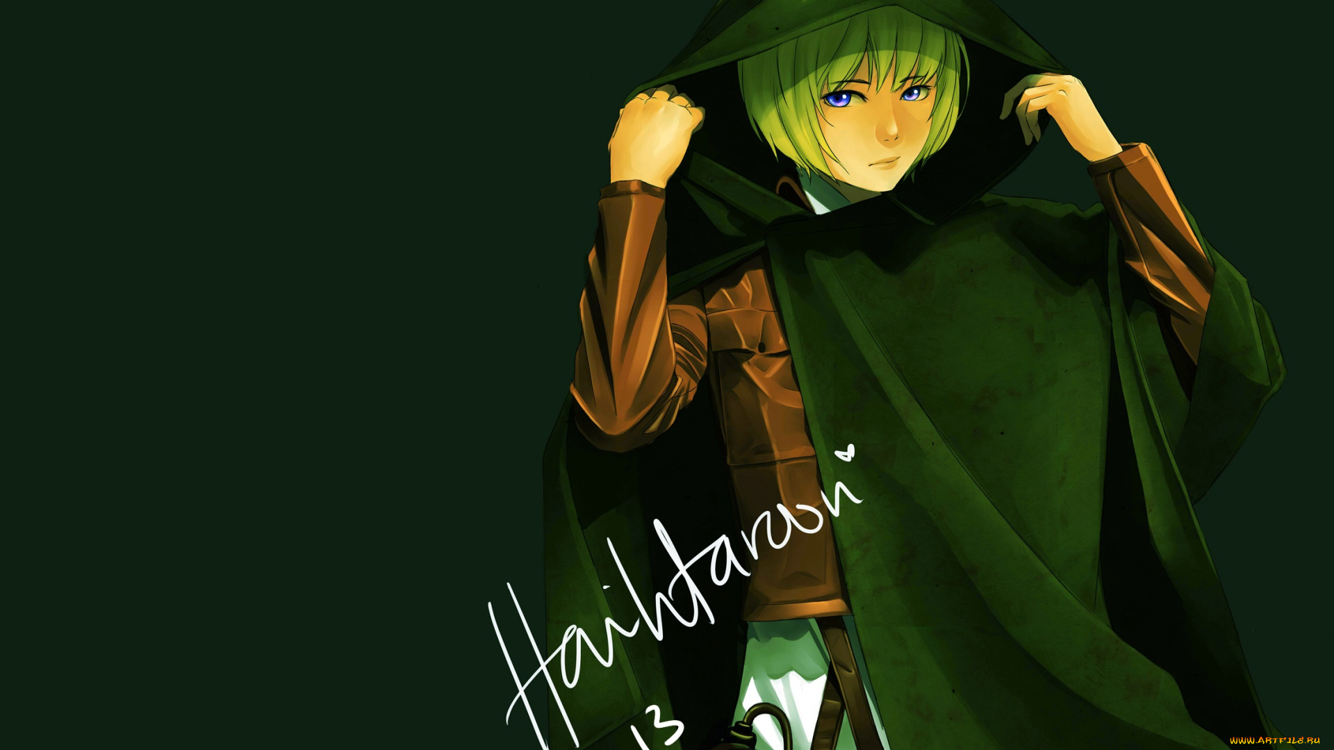 аниме, shingeki, no, kyojin, армин