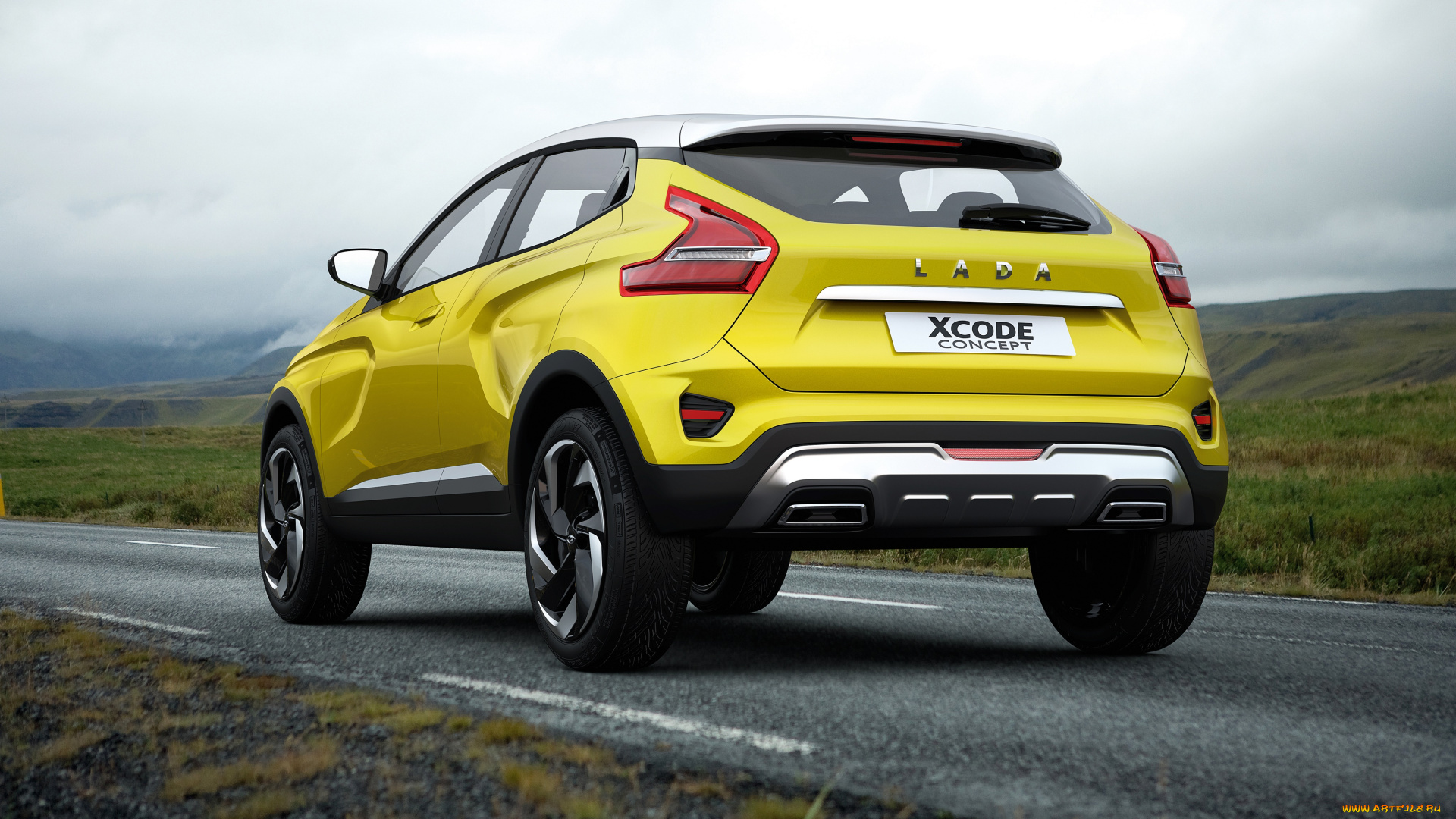 автомобили, ваз, concept, xcode, lada, 2016г